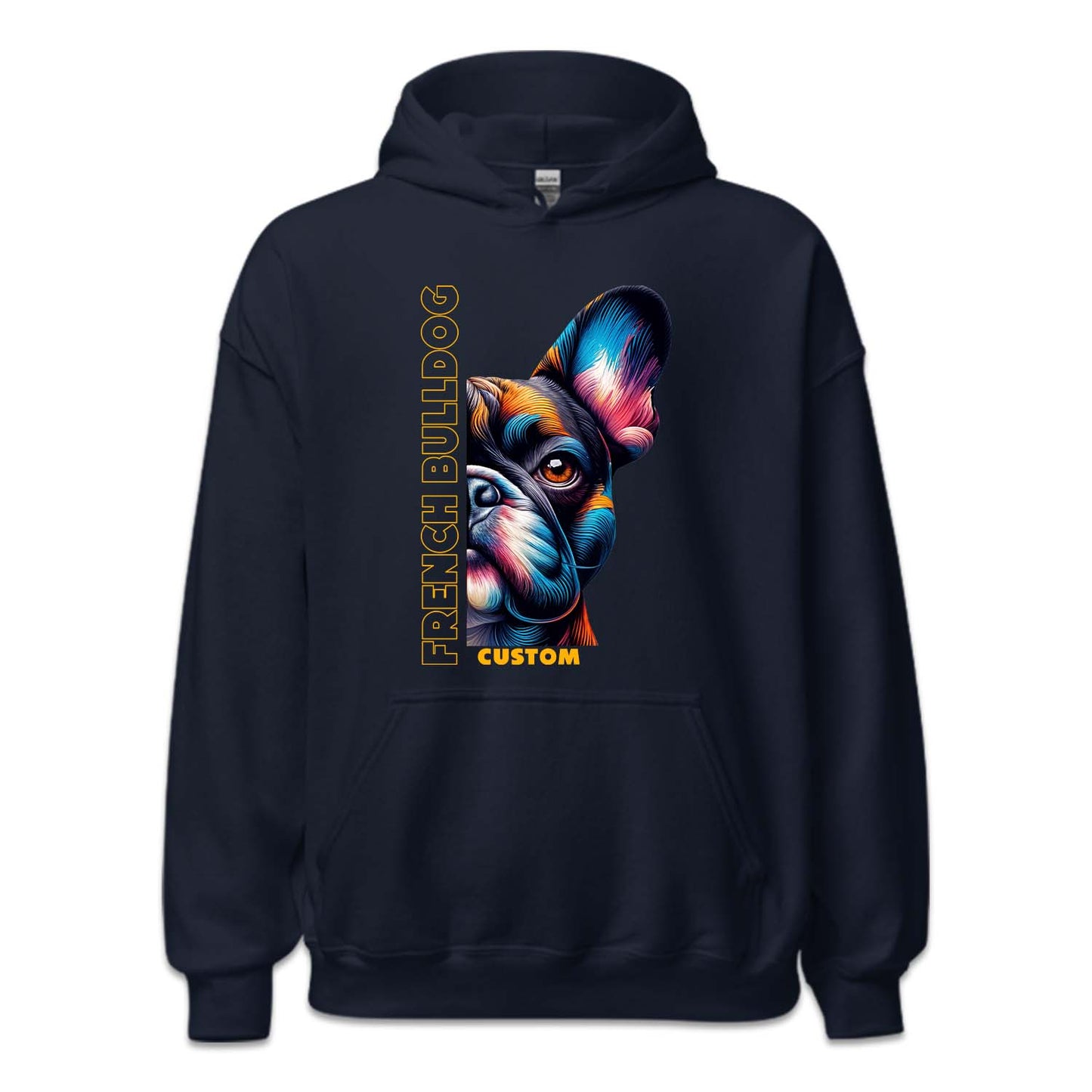 Personalised French Bulldog | PRODUCT CODE: CSTFRNHBLU