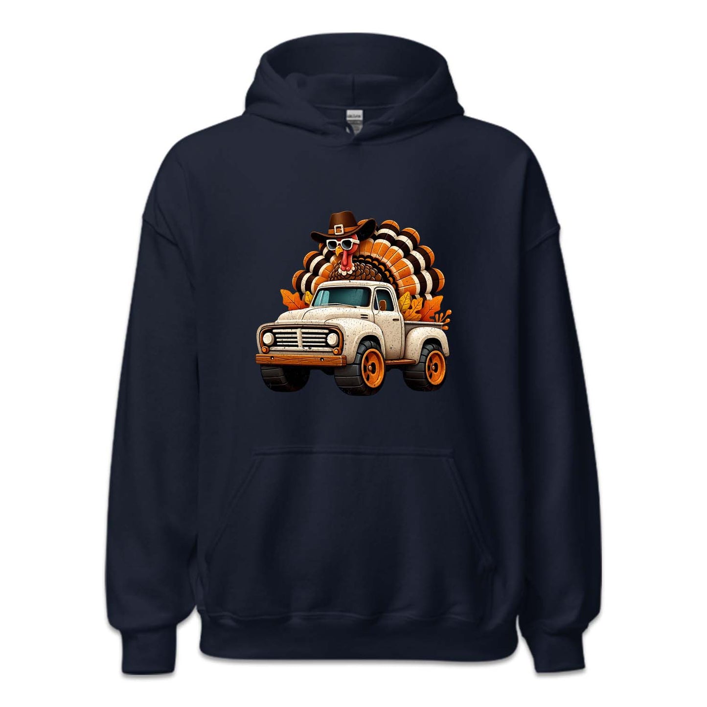 Turkey Riding Truck Thanksgiving Fall Truck Autumn Holiday | PRODUCT CODE: TRKDNGKUCF
