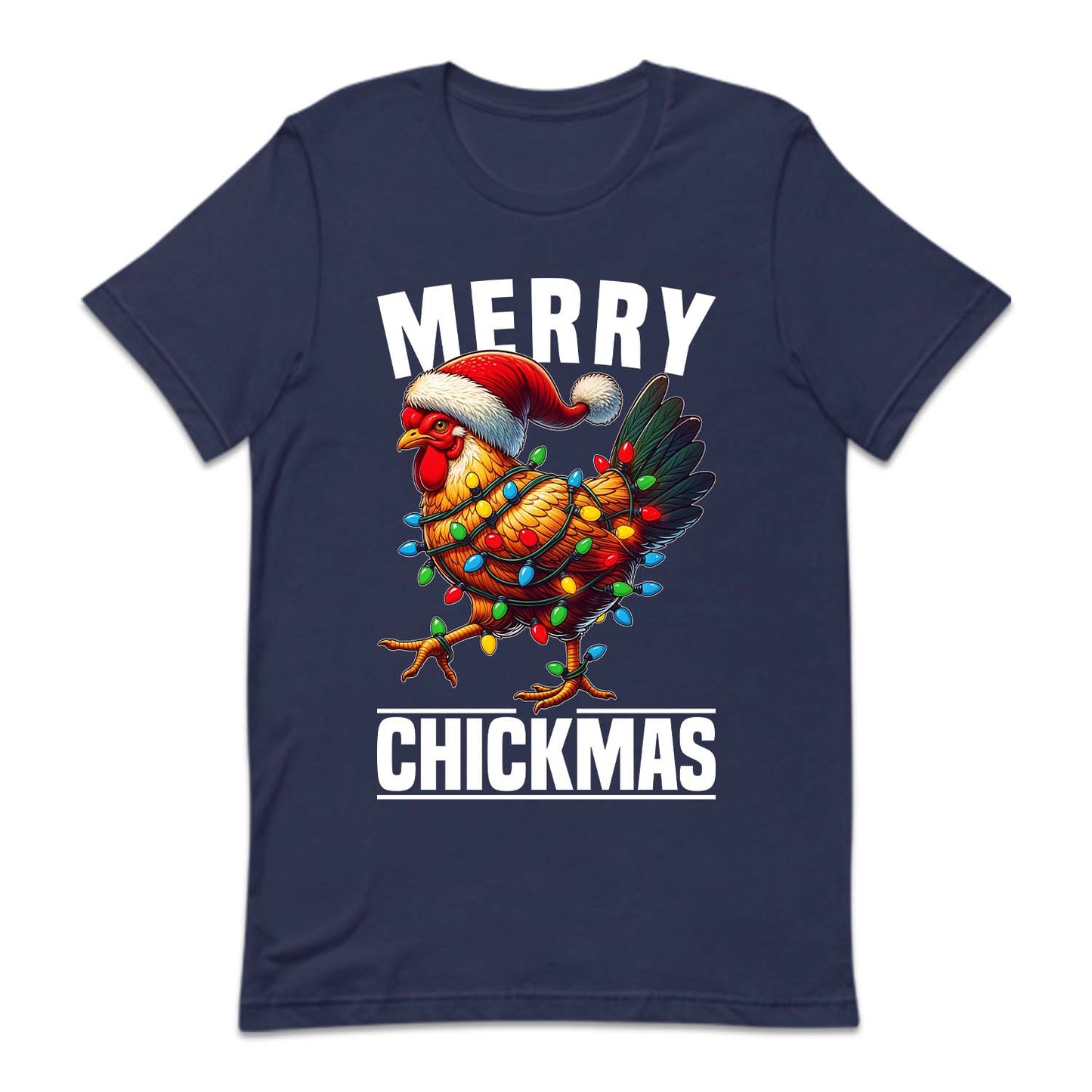 Merry Chickmas Christmas Chicken Xmas Farm Animal | PRODUCT CODE: MYRCHKRMNL