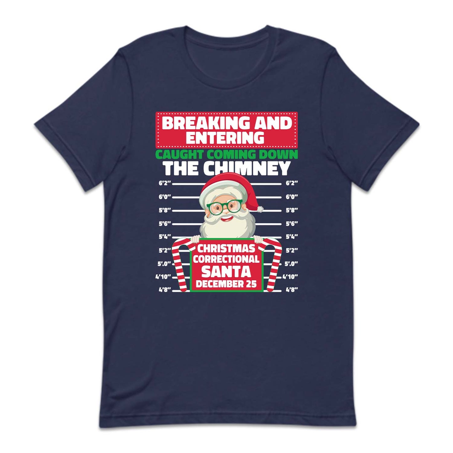 Christmas Correctional Santa Matching Family Xmas | PRODUCT CODE: SNTBRKAETGC