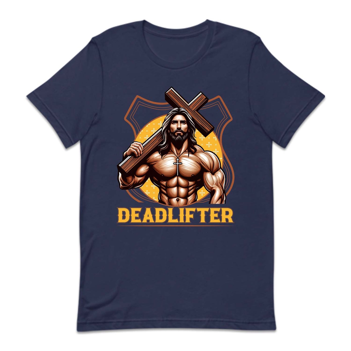Jesus The Deadlifter Christian Workout | PRODUCT CODE: JUSTHDLFTG
