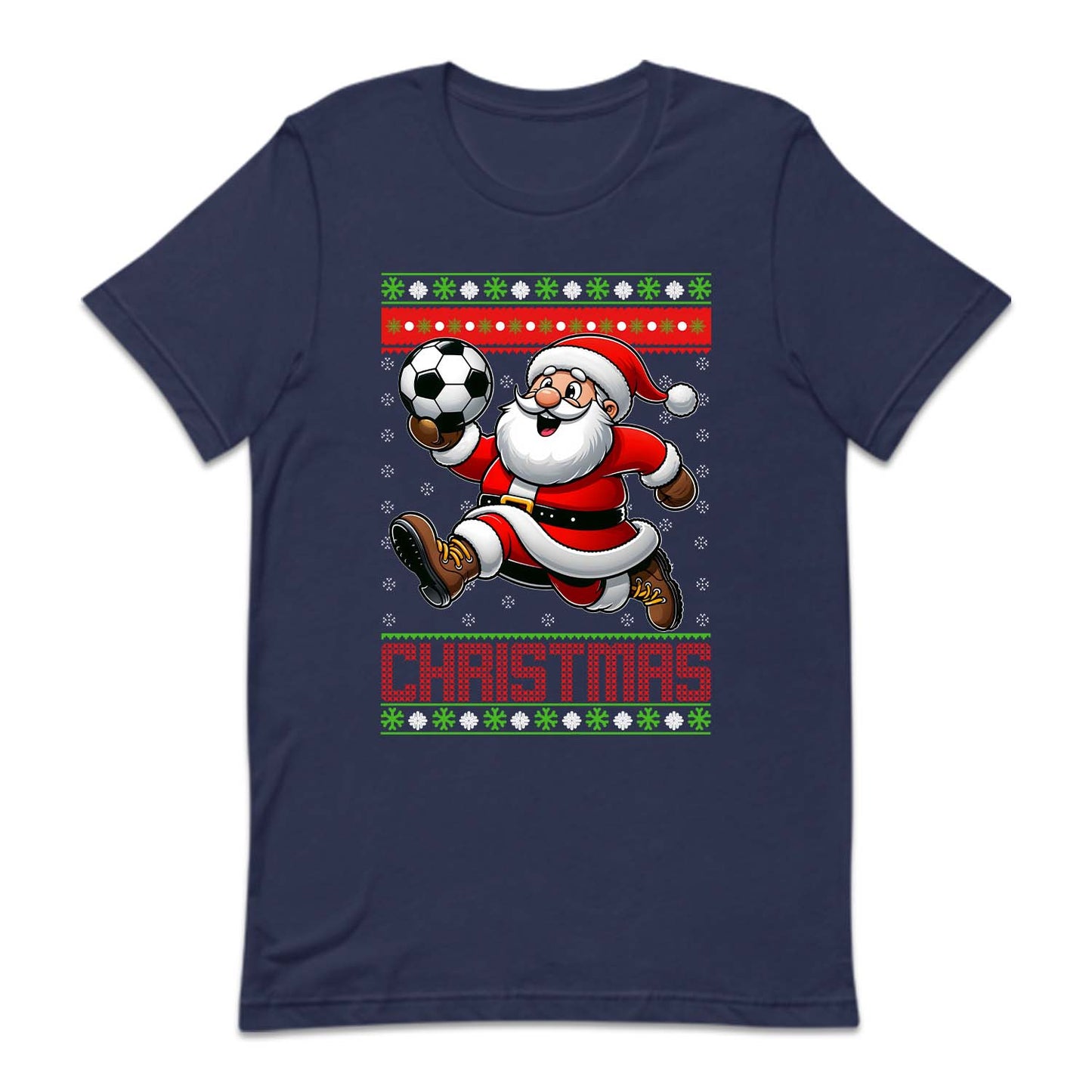 Santa Claus Soccer Christmas Sports Xmas Football | PRODUCT CODE: SBCKUSCRFTB