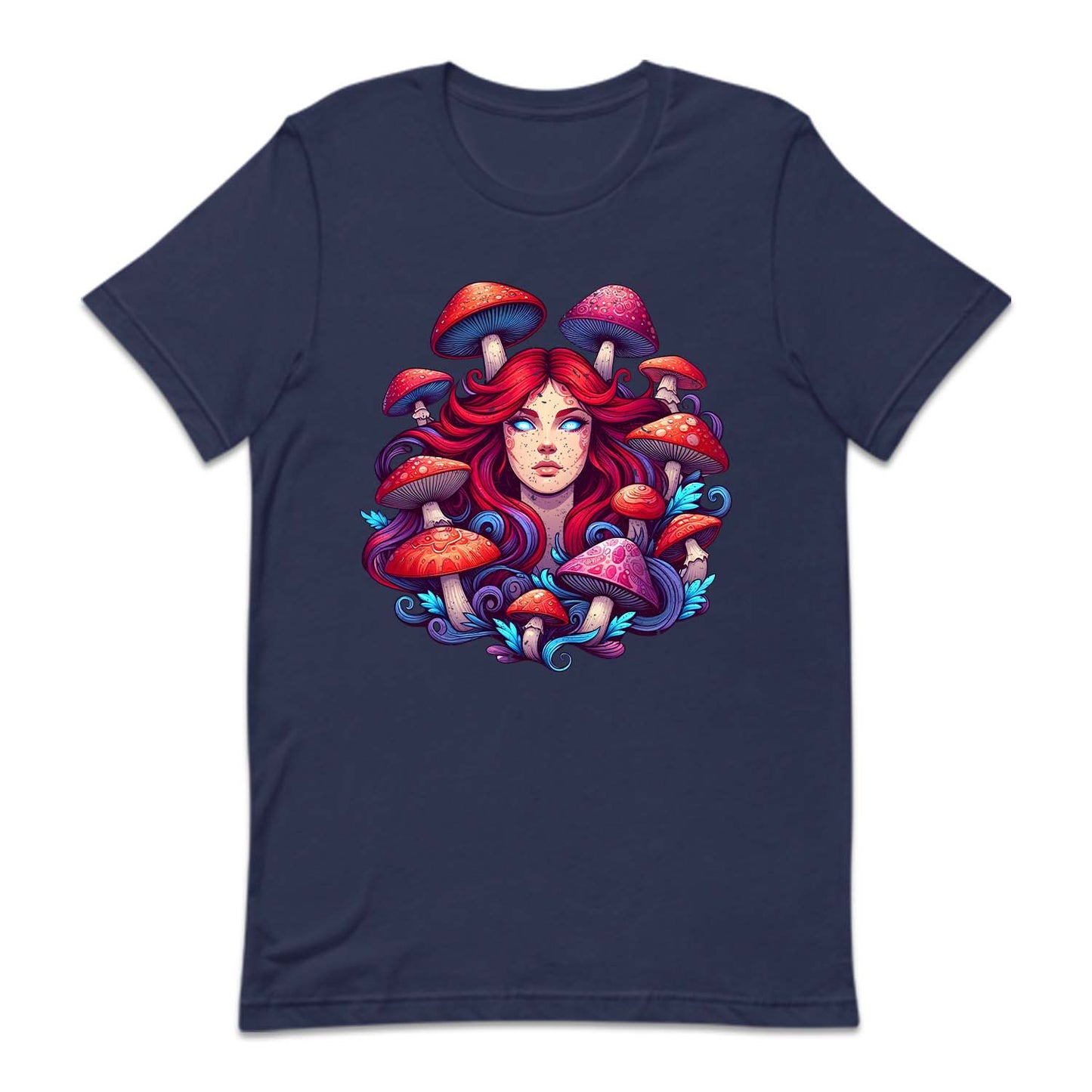 Psychedelic Mystical Woman Mushrooms Shroom Lover | PRODUCT CODE: PSYDLCMYWS