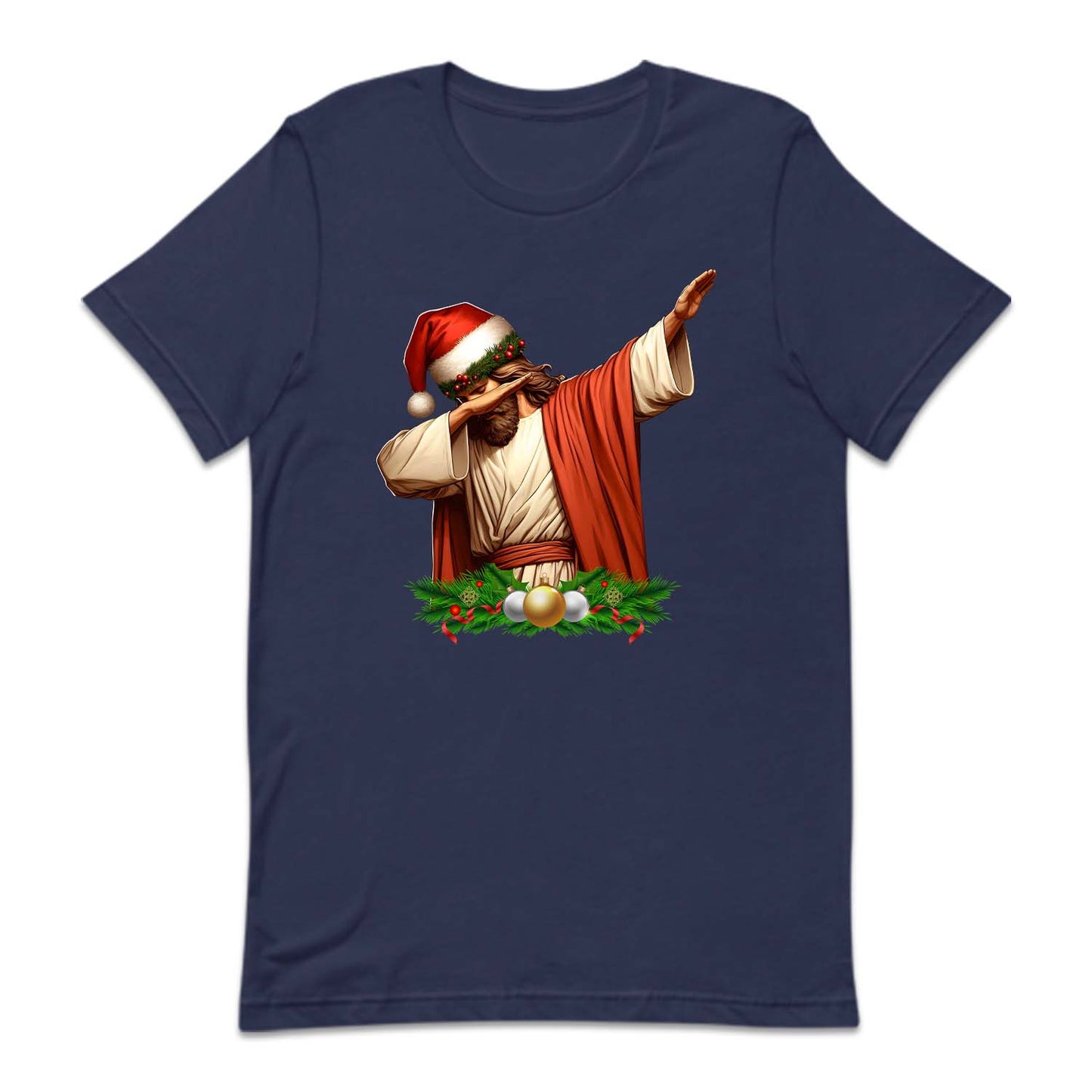 Christmas Dabbing Jesus in Santa Hat Religous Festive Xmas | PRODUCT CODE: DBNGJXMSCR