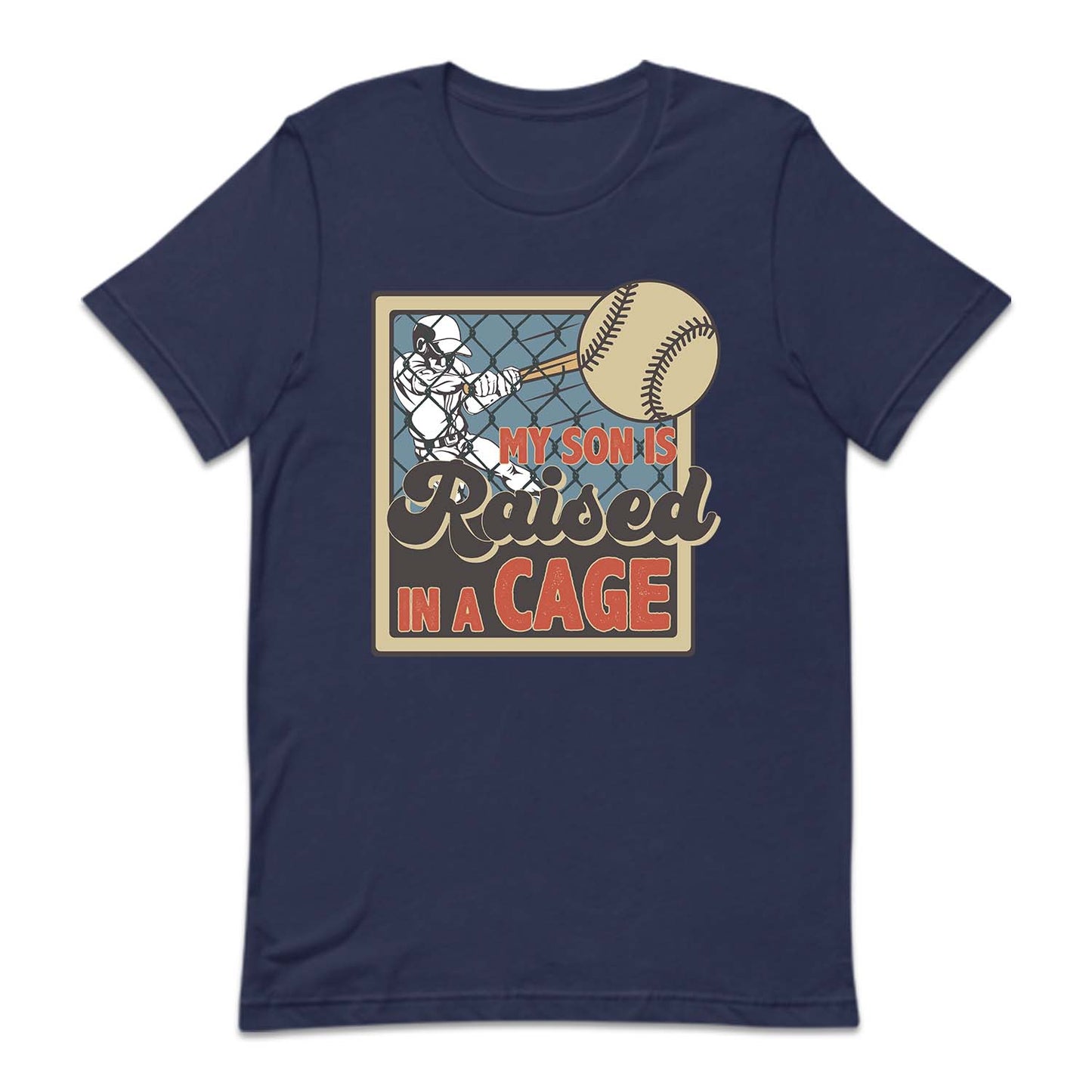 My Son Is Raised In A Cage Baseball Batter | PRODUCT CODE: MSNIRSBALE