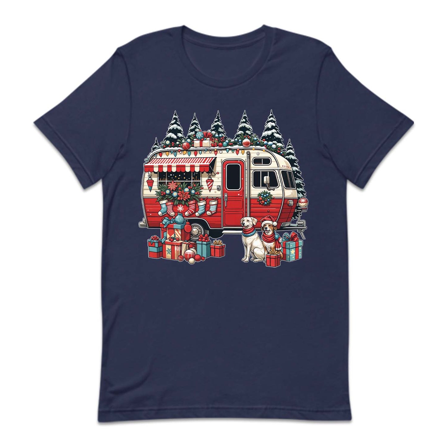 Vintage Christmas Camper Xmas Adventure | PRODUCT CODE: VGTCHRMSNT
