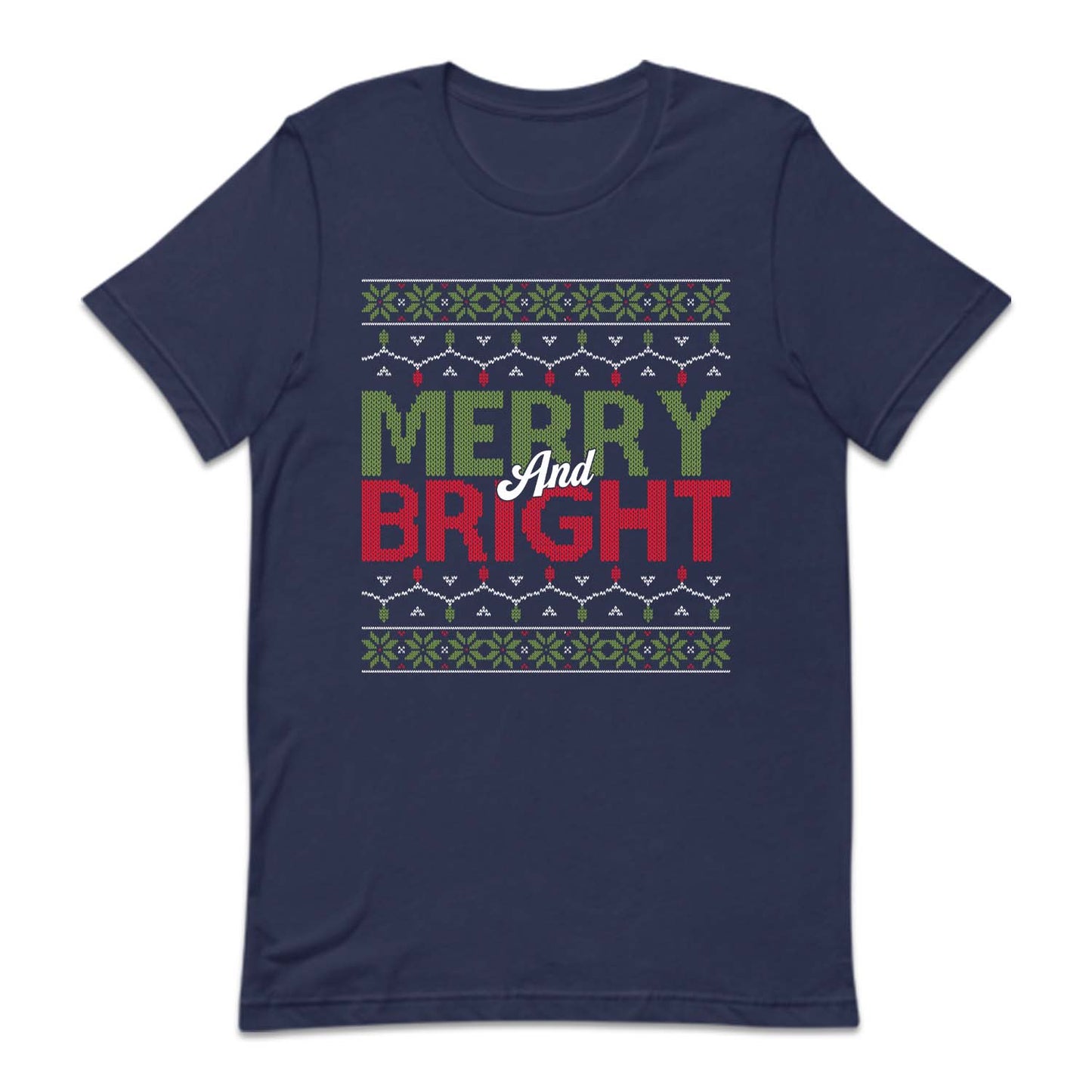 Merry & Bright Ugly Christmas Festive Xmas | PRODUCT CODE: BYREMUGLFTV