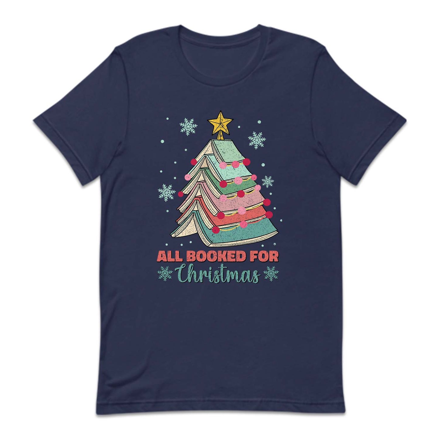 All Booked for Christmas Merry Bookmas Xmas Holiday Reading | PRODUCT CODE: ALBKDEMRSO