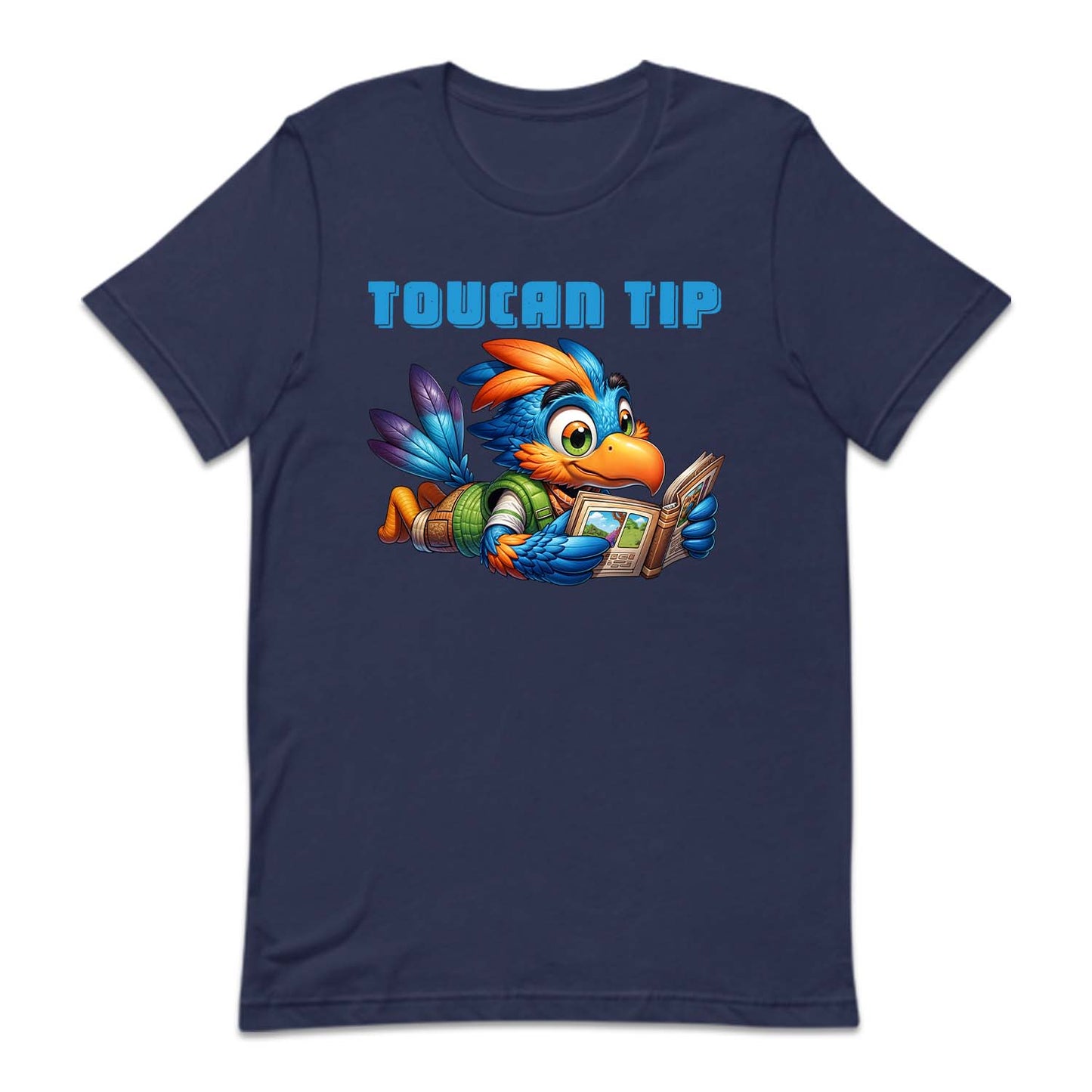 Toucan Tip Reading A Book Reading Bird | PRODUCT CODE: TCHPITRDBO