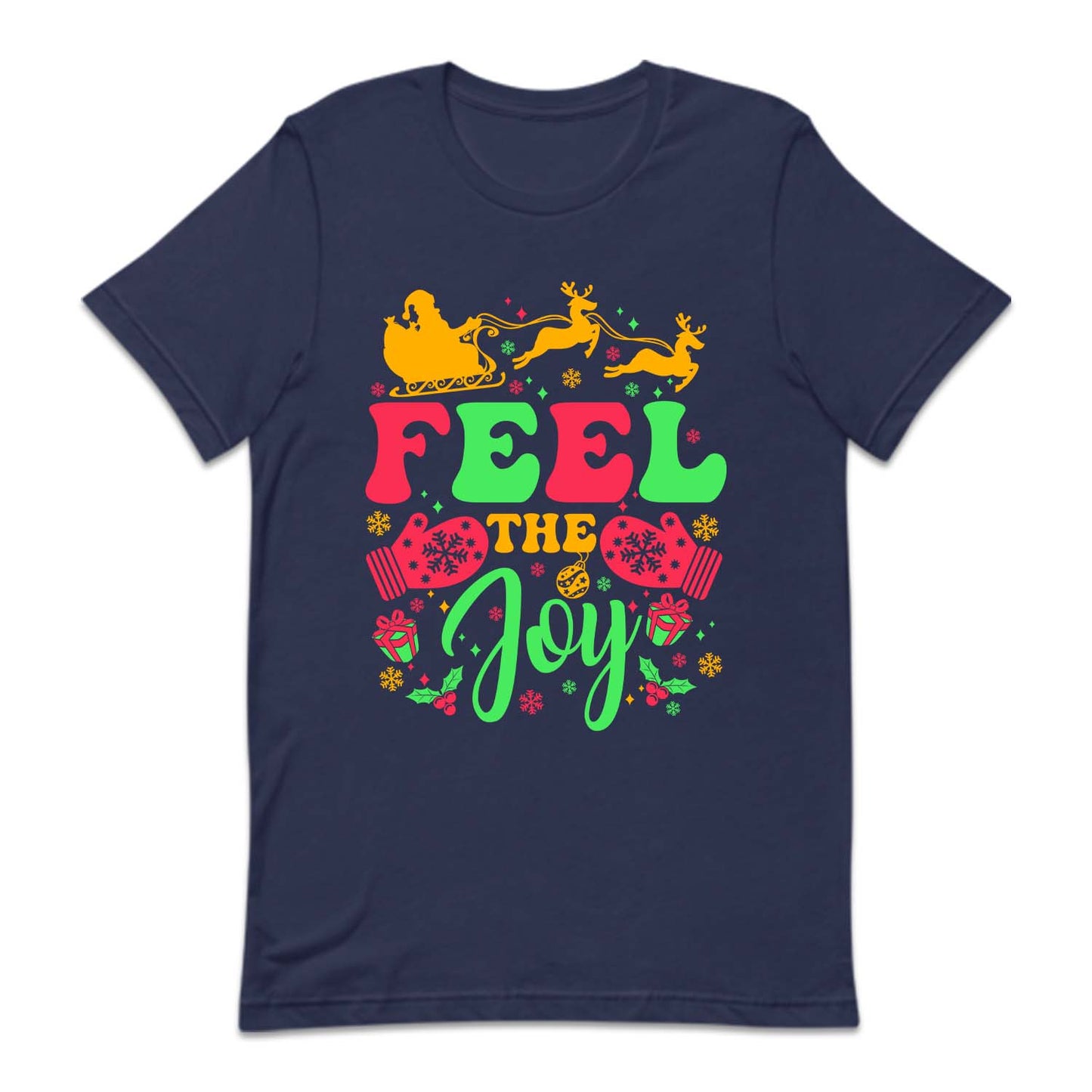 Christmas Feel The Joy Santa Claus Sleigh Xmas Holiday | PRODUCT CODE: FLTHJYCHRGE