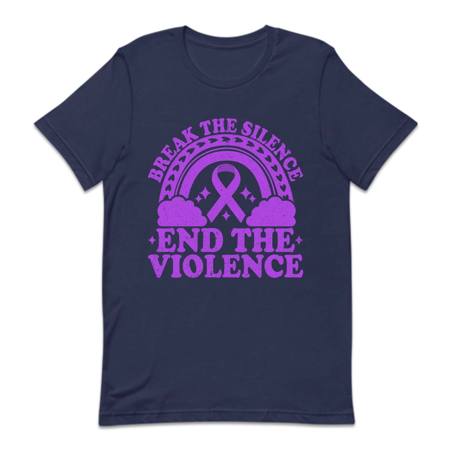 Break The Silence End The Violence Domestic Violence Awareness | PRODUCT CODE: BRKTSLNCED