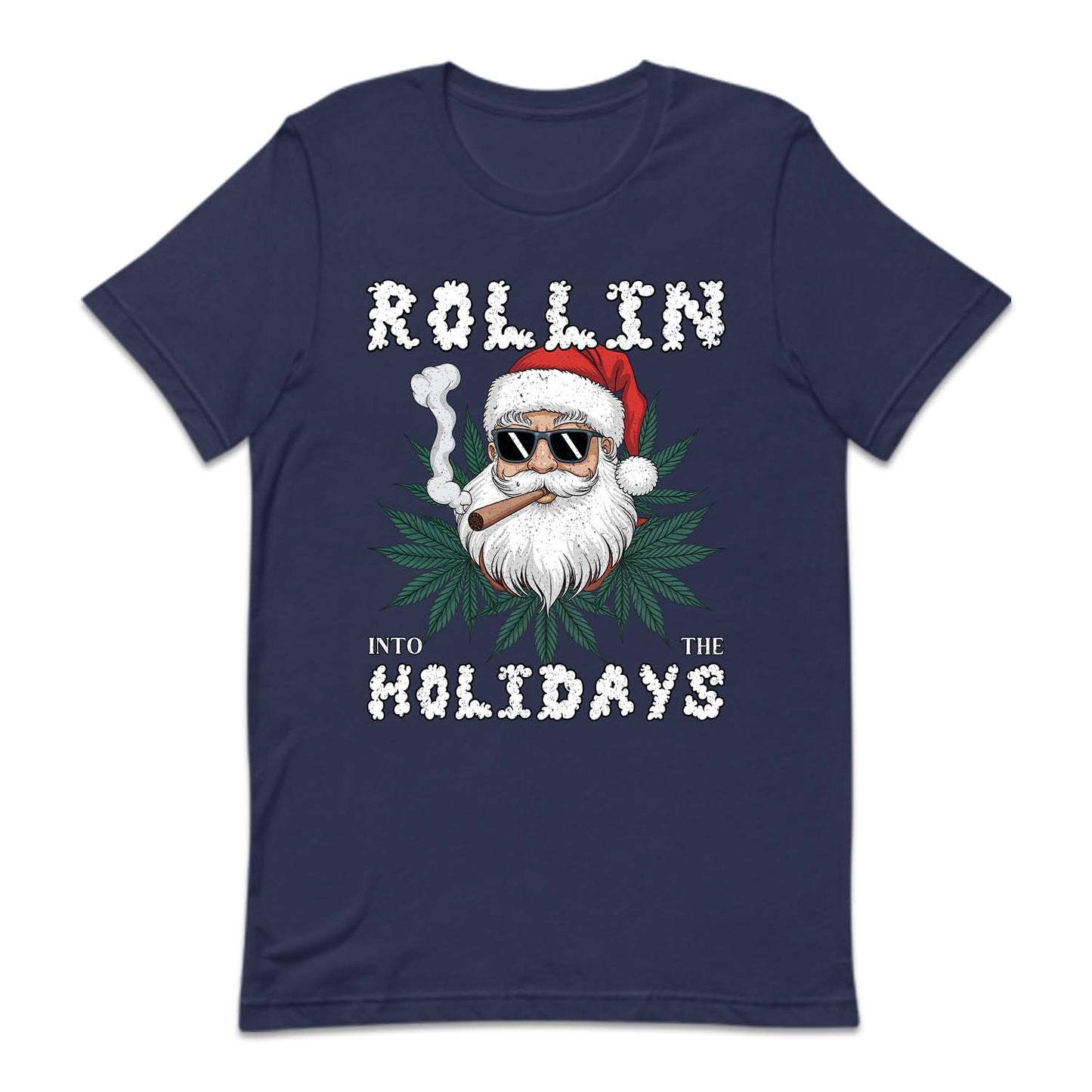 Christmas Santa Claus Smoking Weed Cannabis Xmas | PRODUCT CODE: RLNTHDYCHM