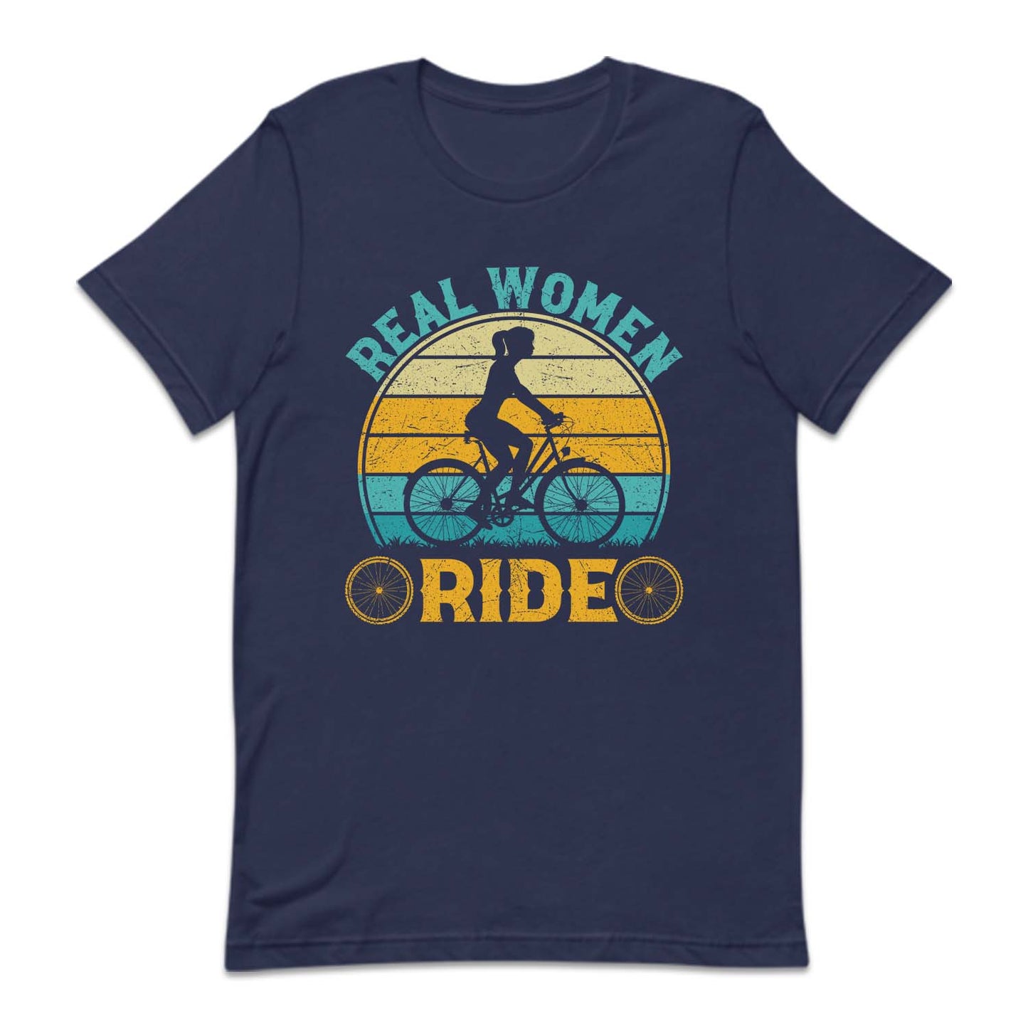 Female Cyclist Real Women Ride Bicycle Bike Lover | PRODUCT CODE: RLEWMNDIBC