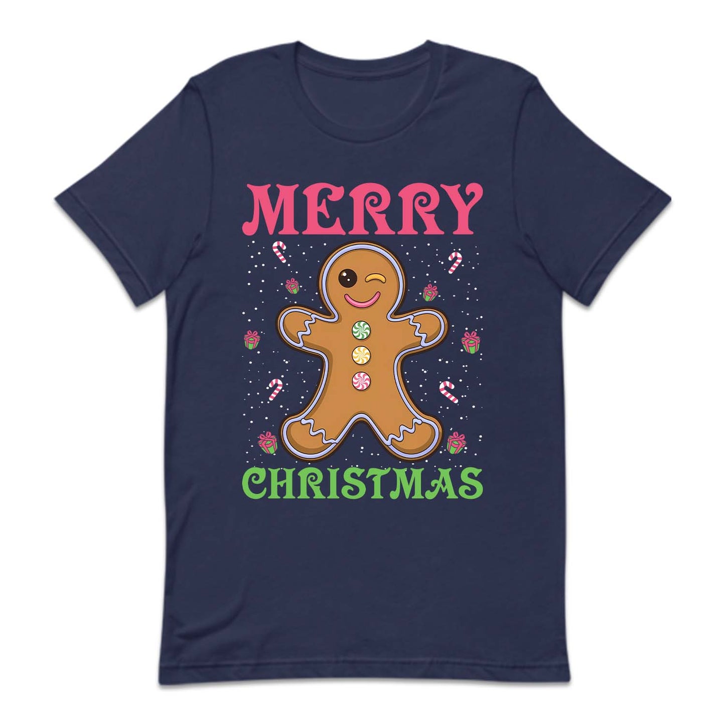 Merry Christmas Gingerbread Xmas Cookie | PRODUCT CODE: MRYCHTGNRB