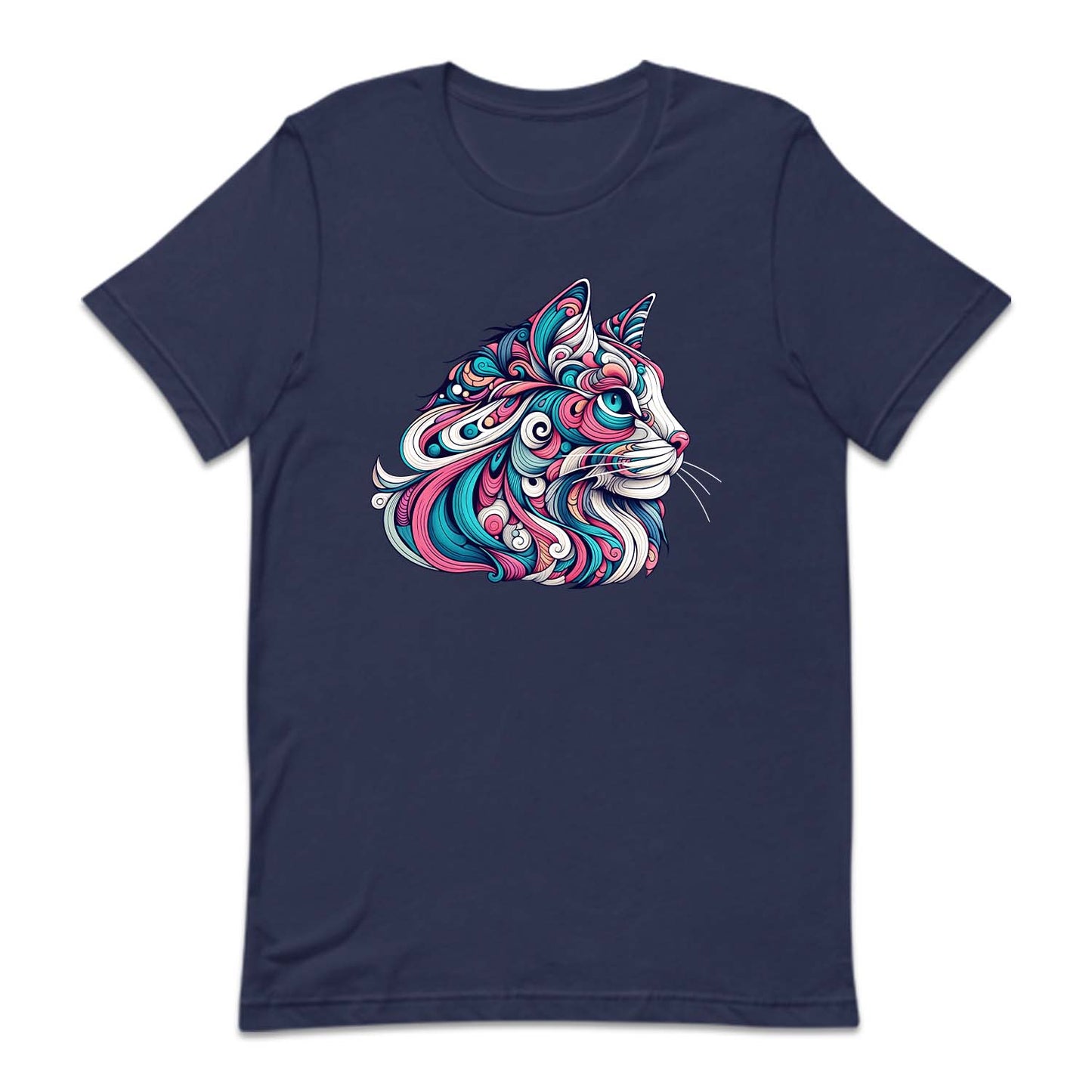 Psychedelic Colorful Maine Coon Cat | PRODUCT CODE: MNCOPSYDLT
