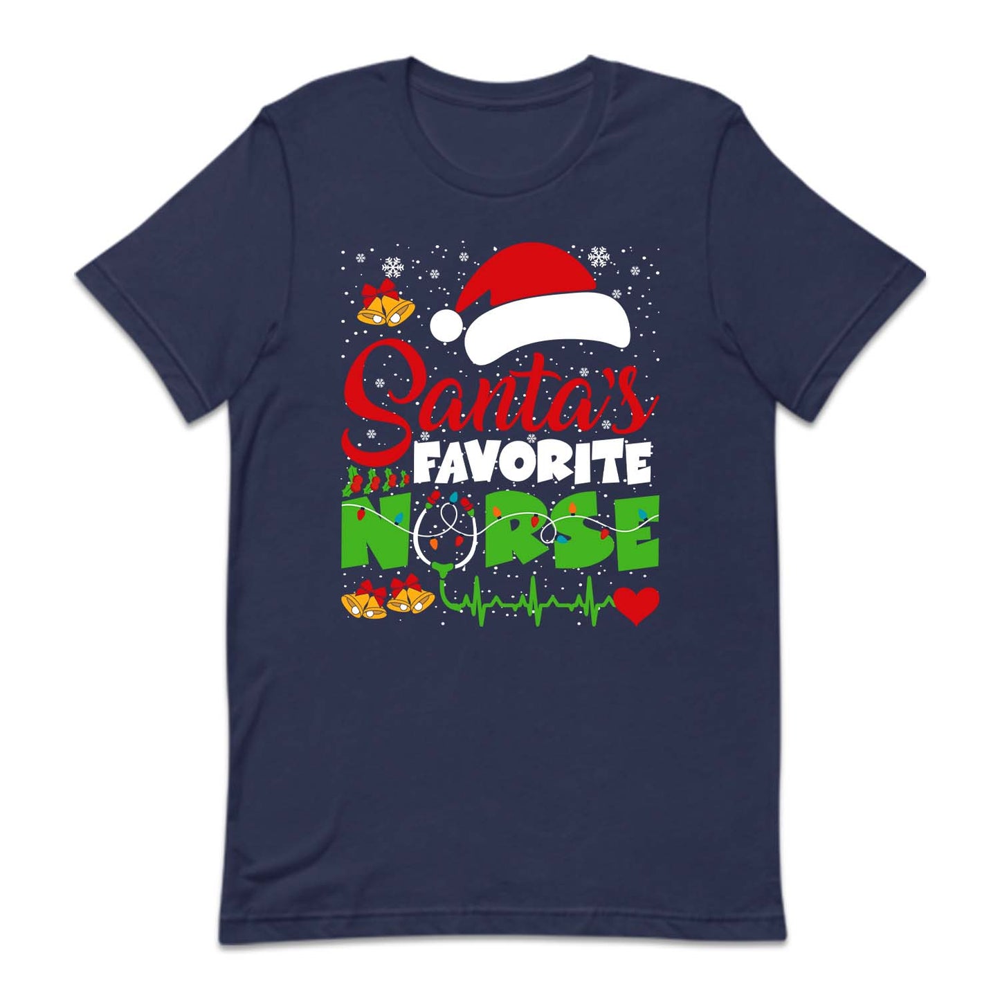 Santa's Favorite Nurse Christmas Cozy Nursing Xmas | PRODUCT CODE: SNTMFVRNUES