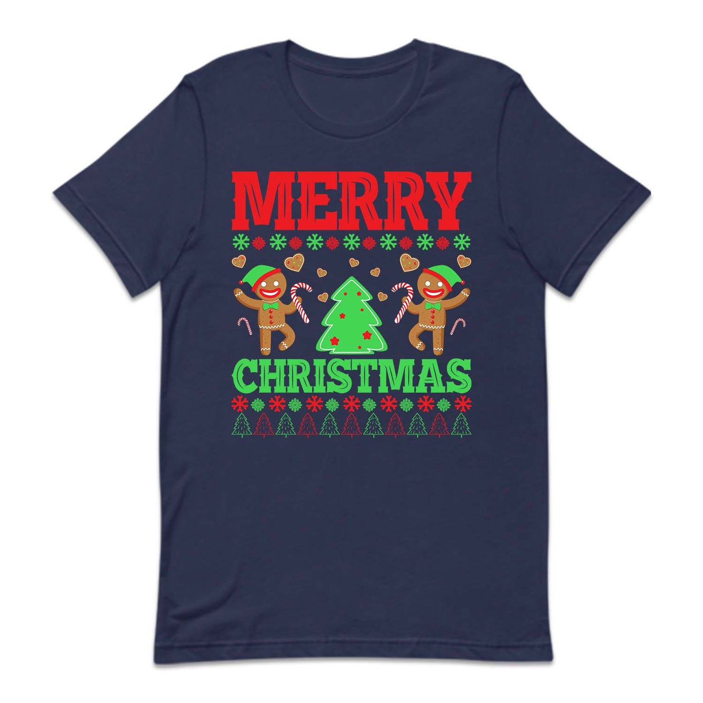 Merry Christmas Gingerbread Man Xmas Candy Can | PRODUCT CODE: MYRCHGNRBDA