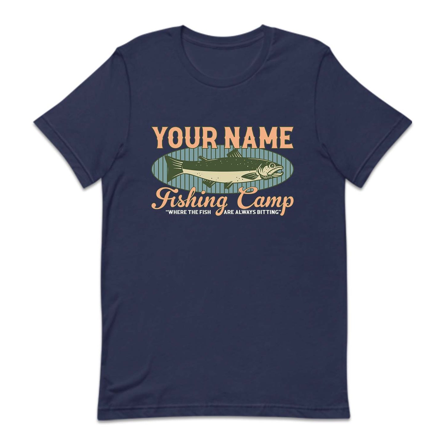 Personalized Fishing Camp Bait And Tackle | PRODUCT CODE: WRETFALWB