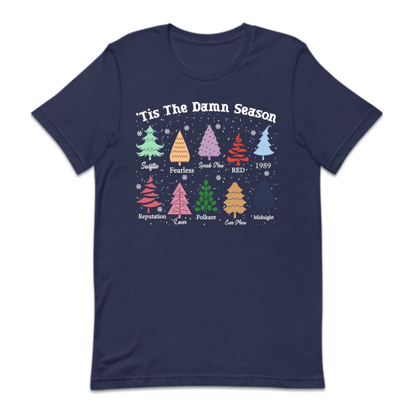 Christmas Tree Swiftie Xmas Ugly Albums Retro Tis The Damn Season | PRODUCT CODE: RTSDMNSWFT