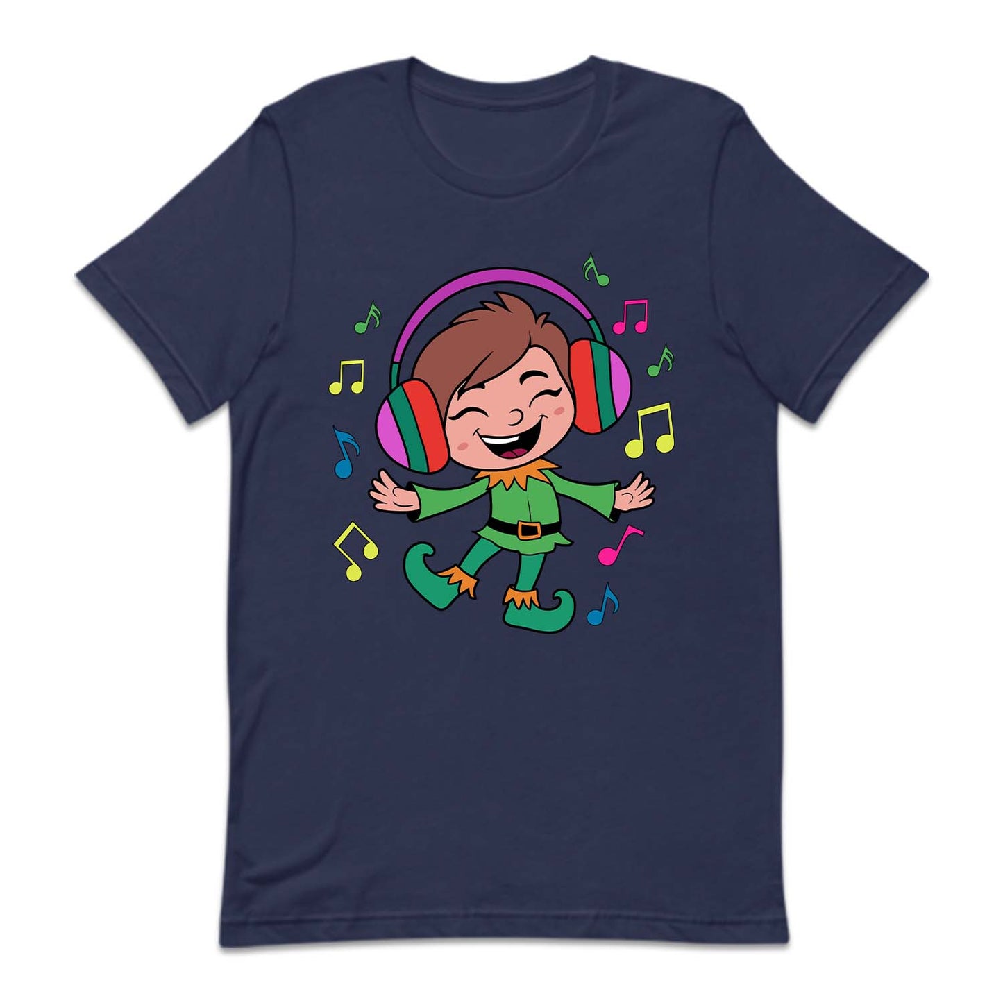 Christmas Xmas Cute Dancing Elf with Headphones | PRODUCT CODE: CHREDNGELF