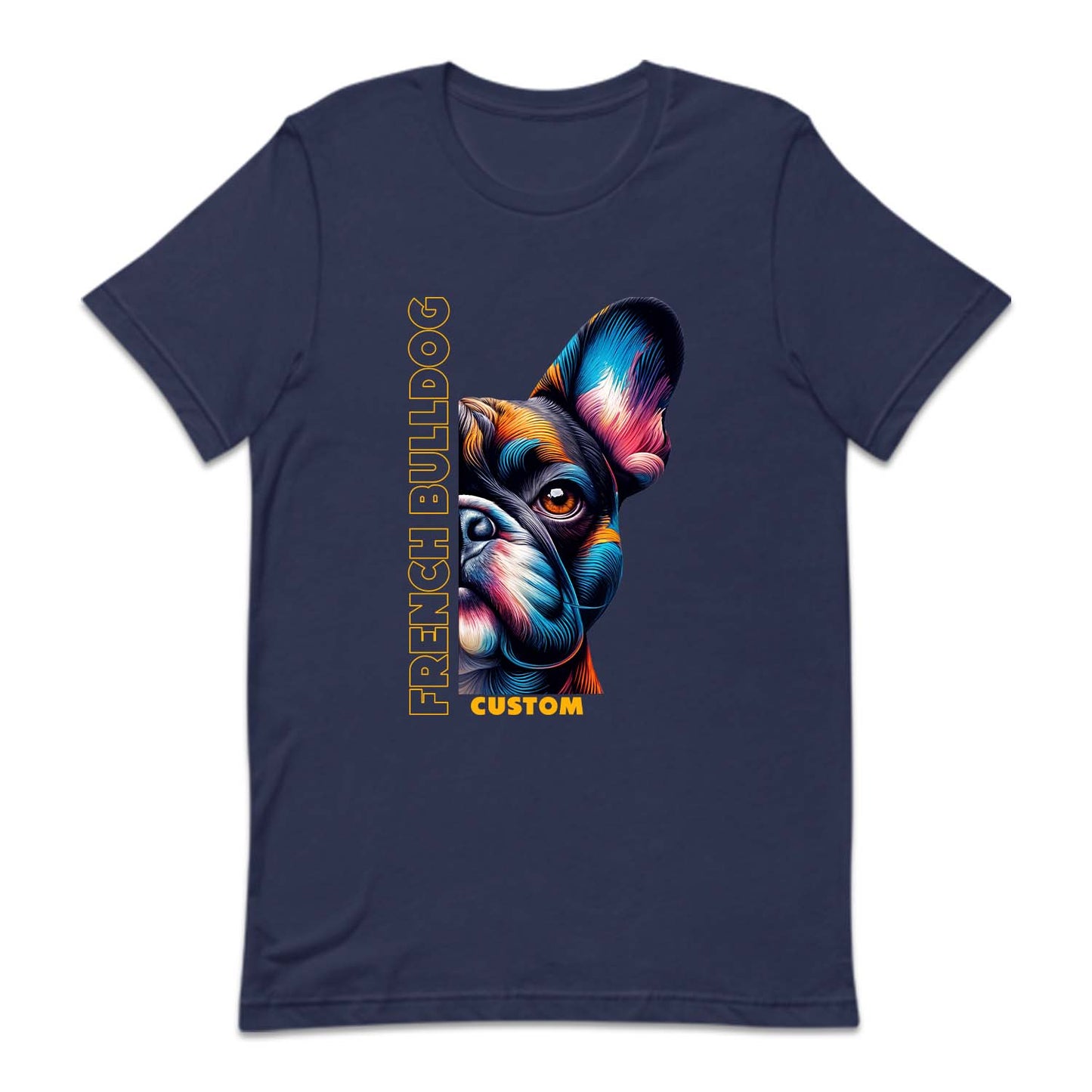 Personalised French Bulldog | PRODUCT CODE: CSTFRNHBLU