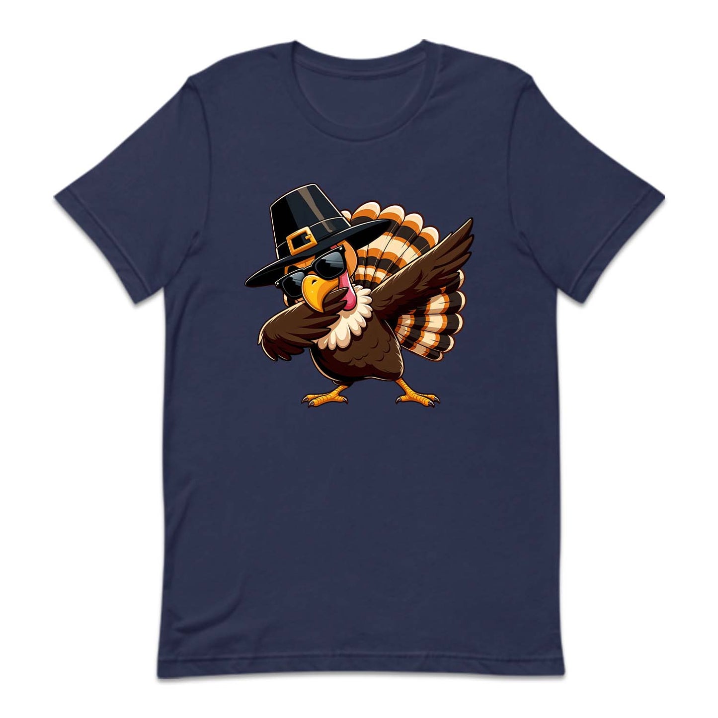 Dabbing Turkey Thanksgiving Autumn Holiday | PRODUCT CODE: DBNGTRKYVF