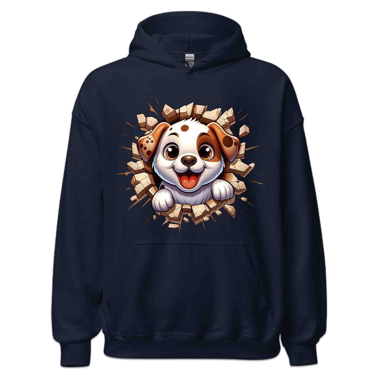 Adorable Puppy Breaking Through Wall 3D Realistic Dog | PRODUCT CODE: ASBEOWHEHKW