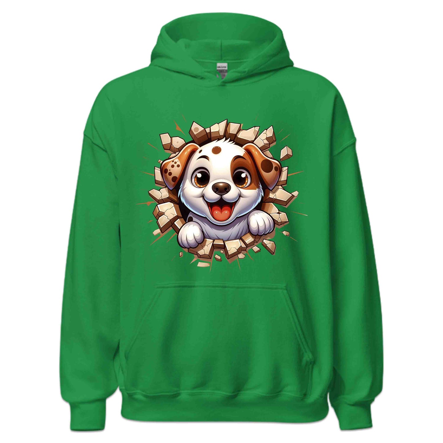 Adorable Puppy Breaking Through Wall 3D Realistic Dog | PRODUCT CODE: ASBEOWHEHKW