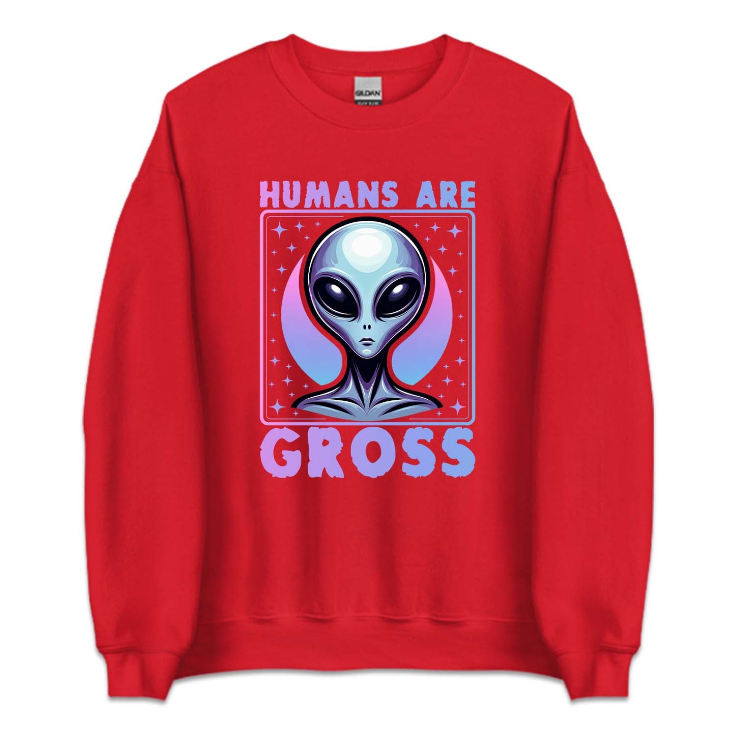 Humans Are Gross Humorous Alien Quote | PRODUCT CODE: HMNSAGRFA