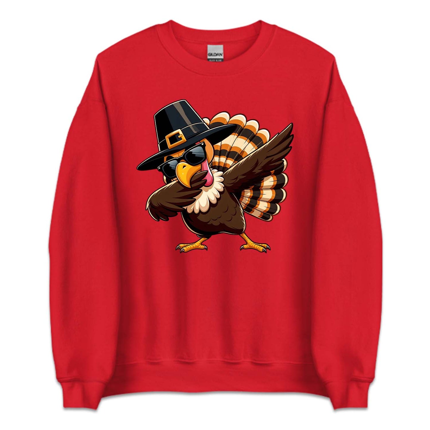 Dabbing Turkey Thanksgiving Autumn Holiday | PRODUCT CODE: DBNGTRKYVF