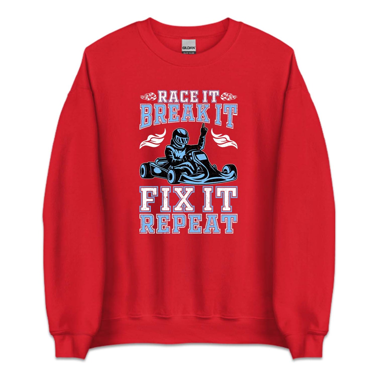 It Break It Fix It Repeat It Go Kart Racer | PRODUCT CODE: RCTBRKAFX
