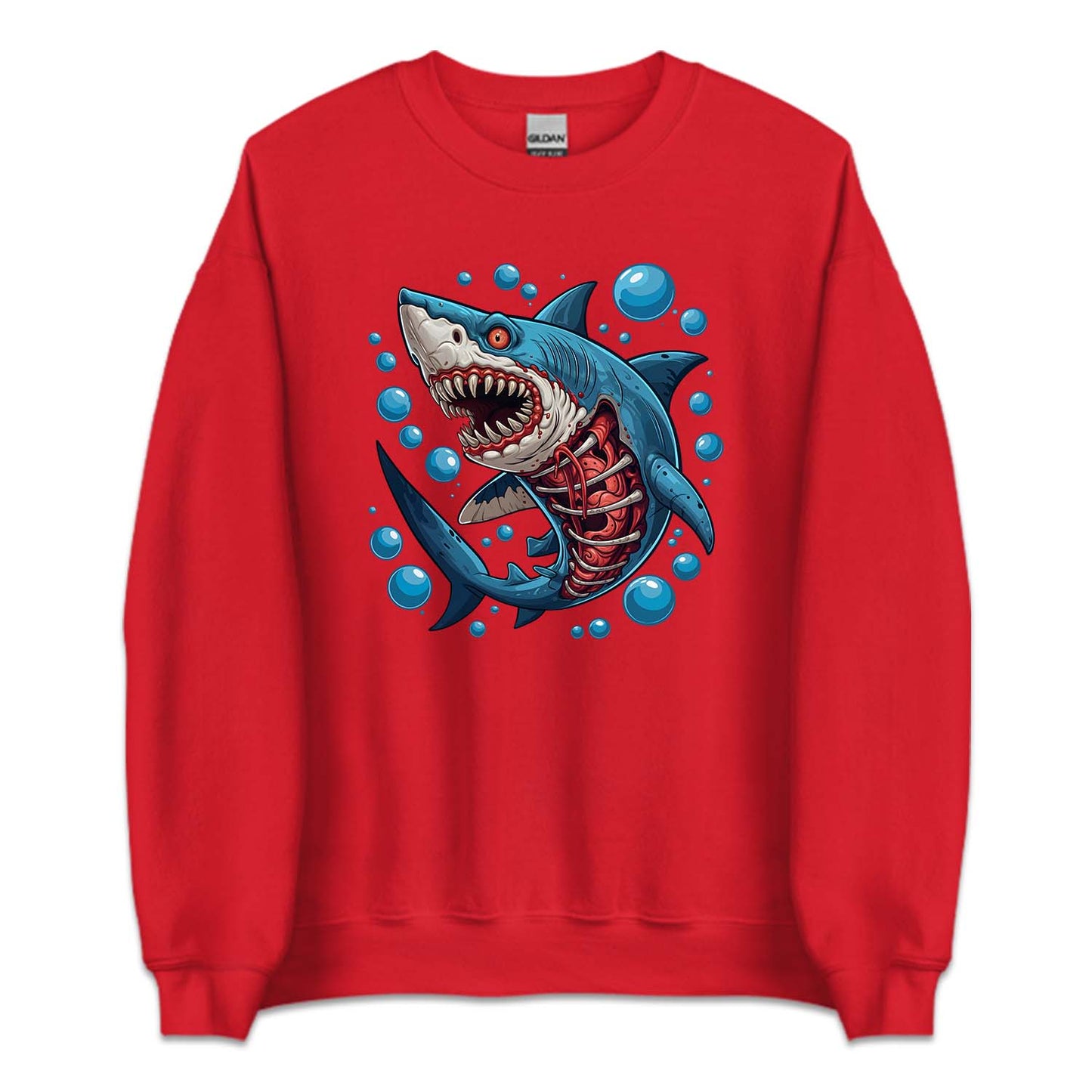 Zombie Shark Halloween Scary Costume | PRODUCT CODE: ZBMESKRHW