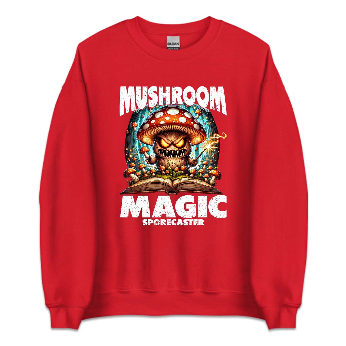 Mushroom Dark Magic Wizard Spooky Fungi Halloween | PRODUCT CODE: MHSRMOWTC