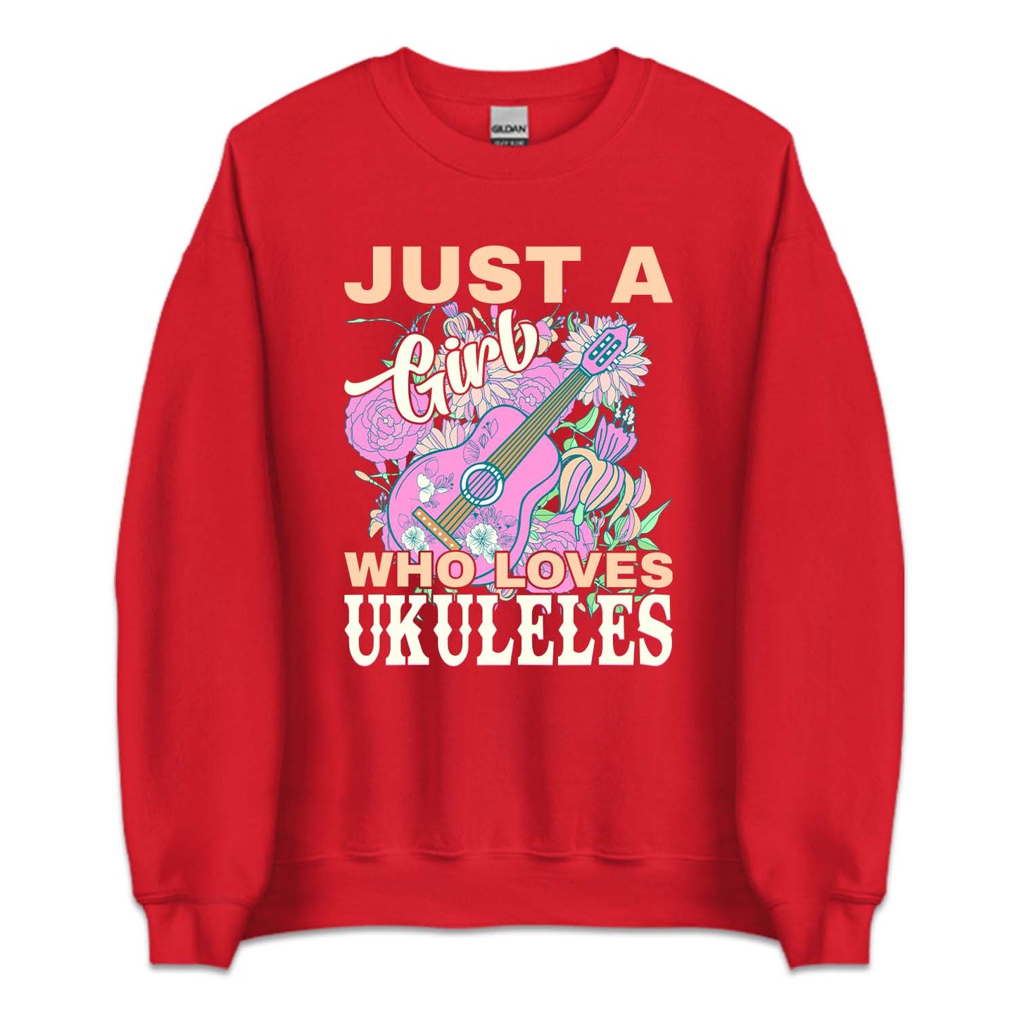 Just A Girl Who Loves Ukuleles | PRODUCT CODE: JSTGRWLUKL