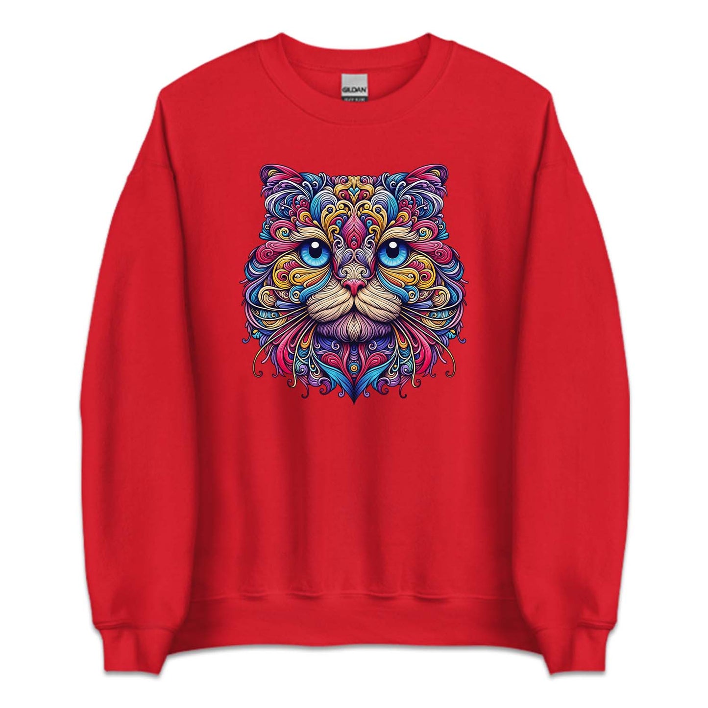 Psychedelic Scottish Fold Cat  | PRODUCT CODE: SCTHFLDOPSY
