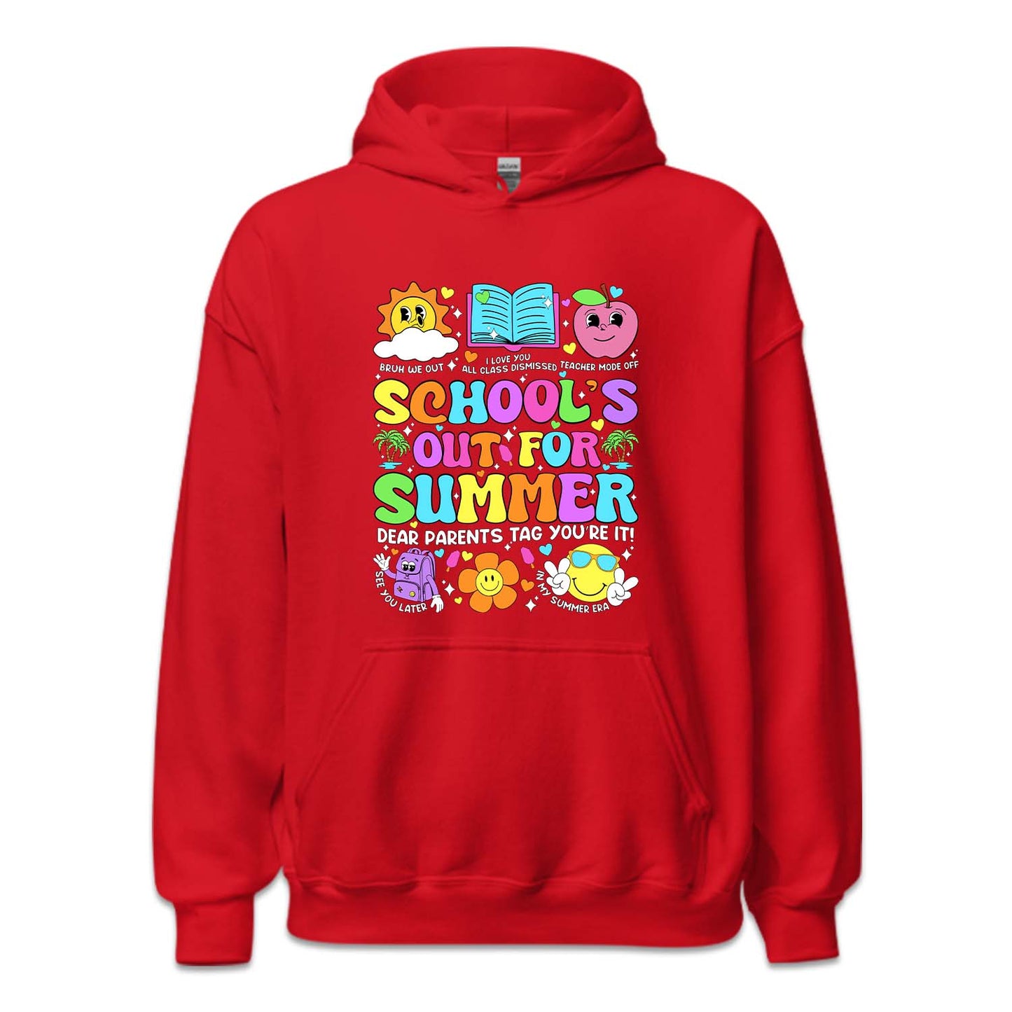 Schools Out For Summer Vacation Goodbye School | PRODUCT CODE: LSTENDYRM
