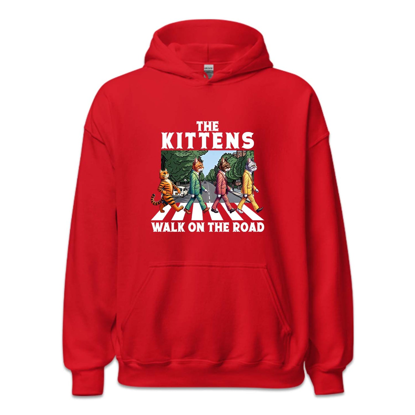 The Kittens Walk On The Road Cute Cat Crosswalk | PRODUCT CODE: THKETNSCR