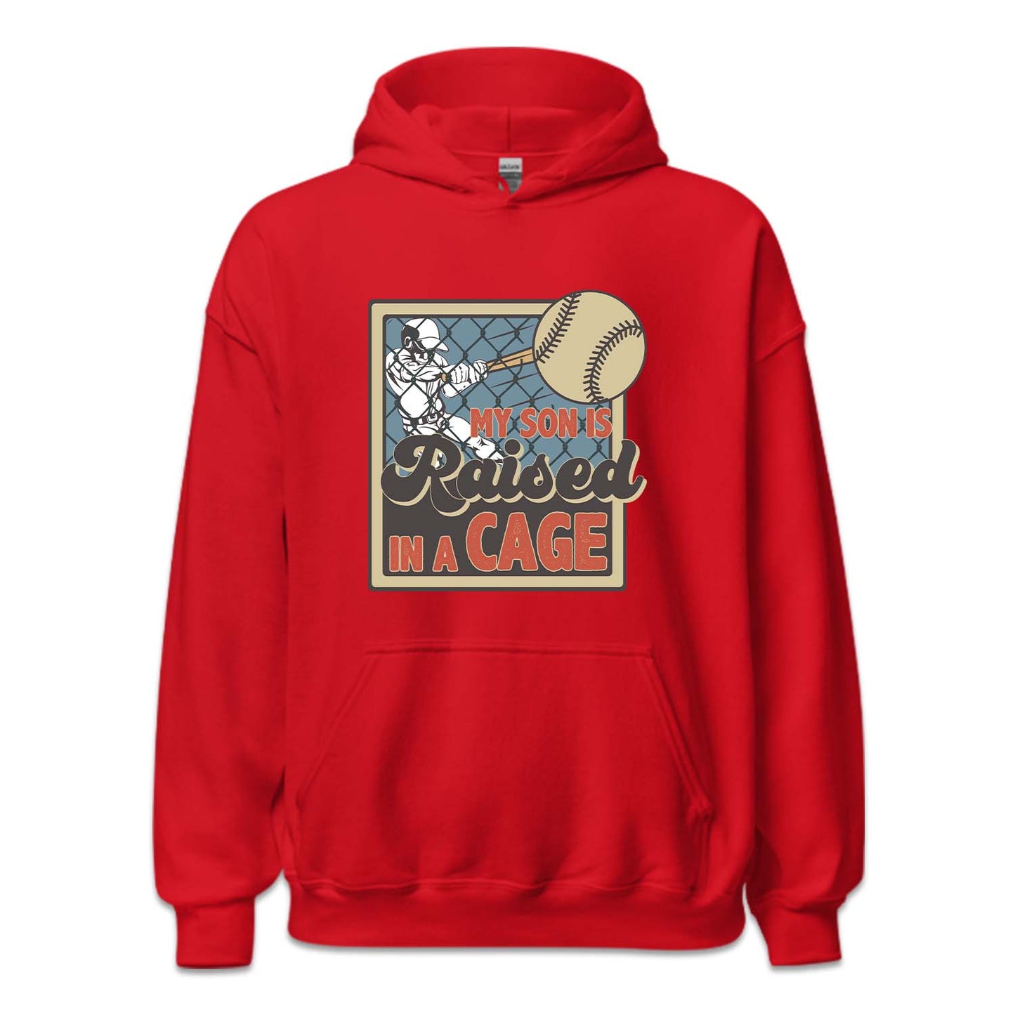 My Son Is Raised In A Cage Baseball Batter | PRODUCT CODE: MSNIRSBALE
