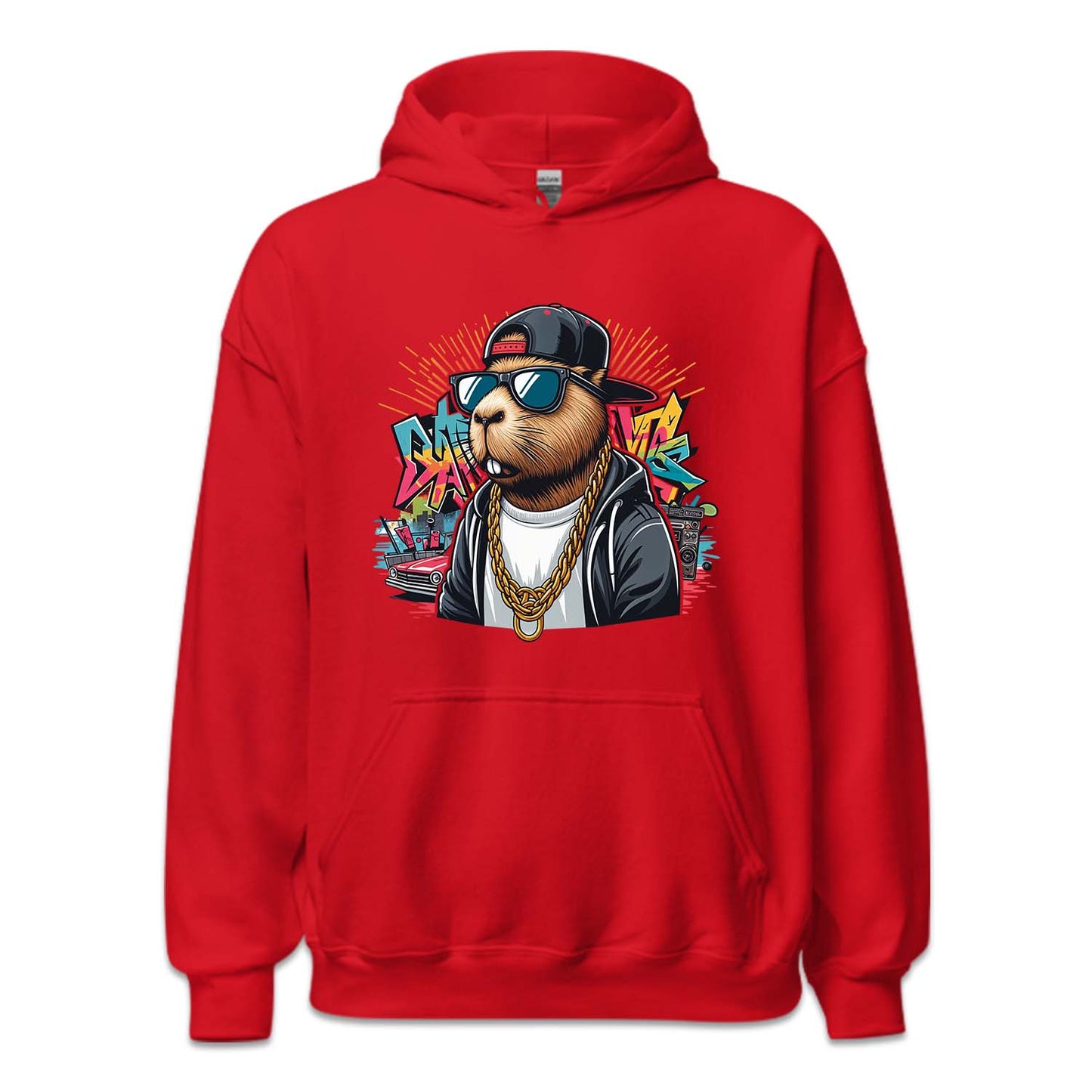 Urban Streetwear Gangster Capybara | PRODUCT CODE: GNSBRATPC
