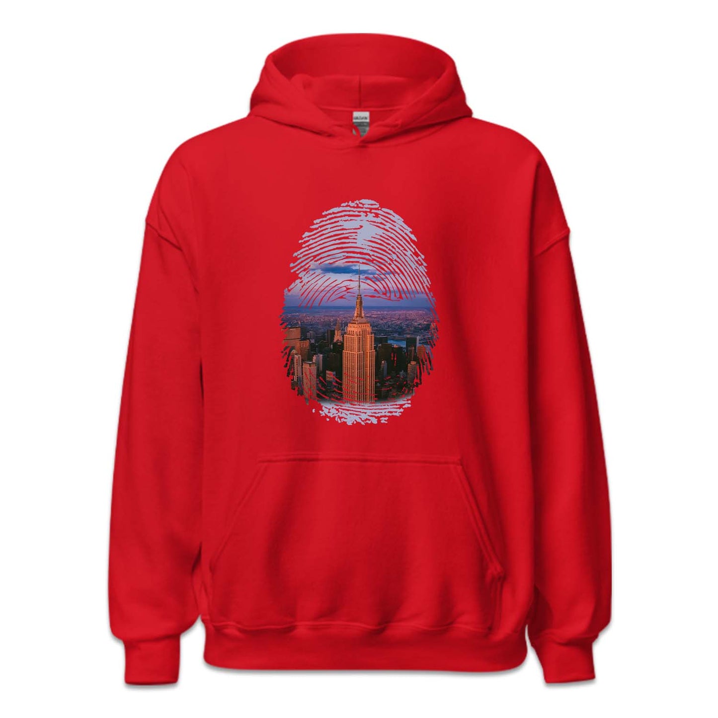 Empire State Building Fingerprint New York City Dusk | PRODUCT CODE: EMPRSTBLFG