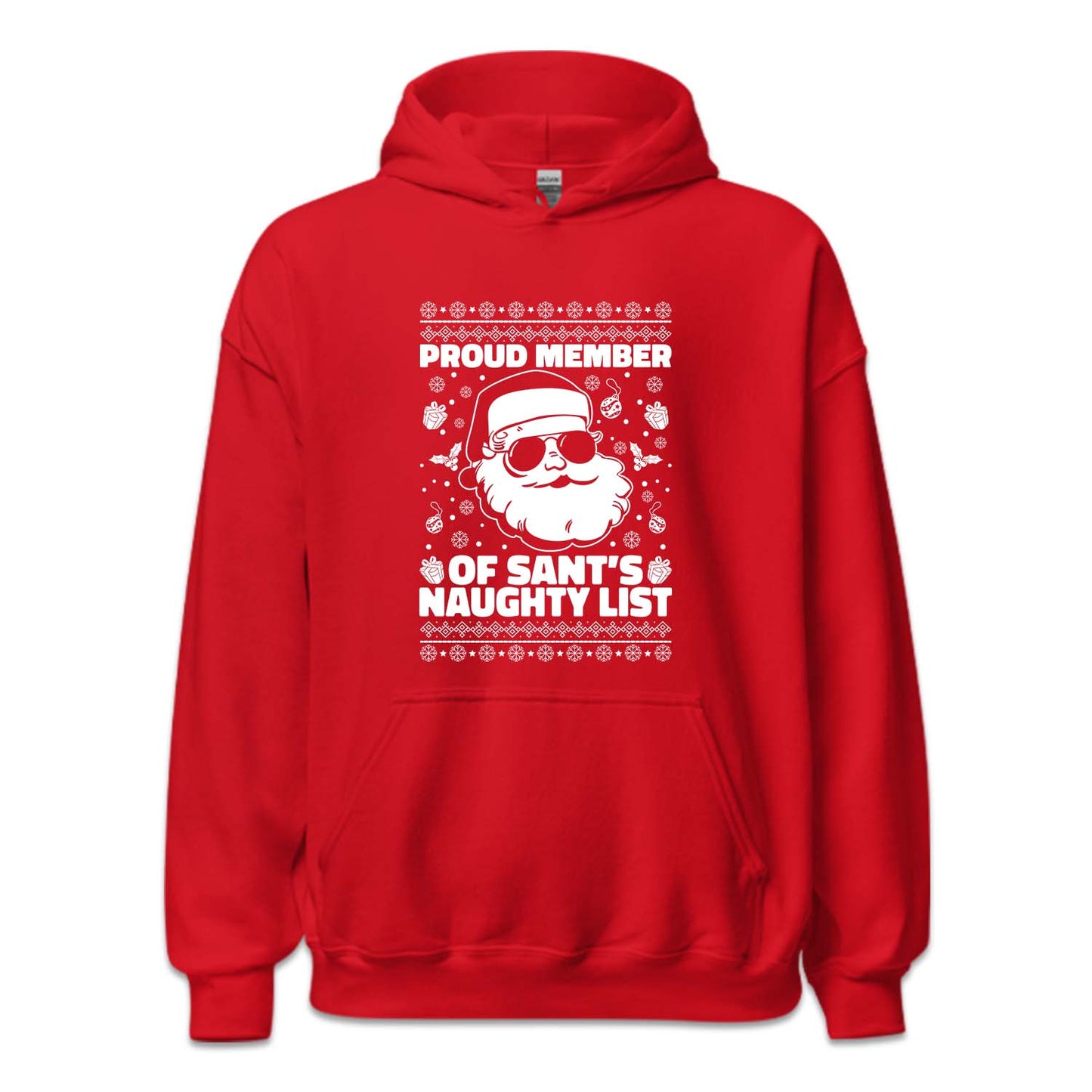 Proud Member of Santa's Naughty List Christmas Naughty Xmas | PRODUCT CODE: PRMBRESNTC