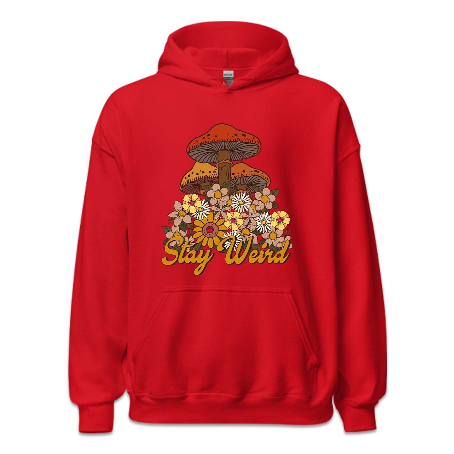 Retro Stay Weird Psychedelic Mushrooms | PRODUCT CODE: STYWRDMSHR