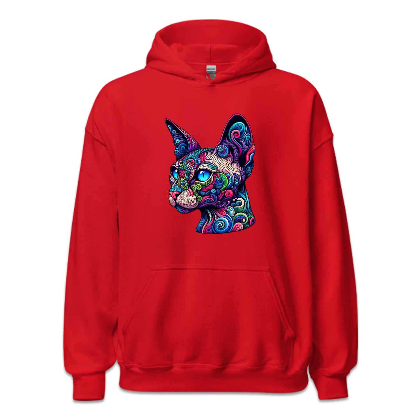Psychedelic Colorful Sphynx Cat | PRODUCT CODE: SPXHCTPSY