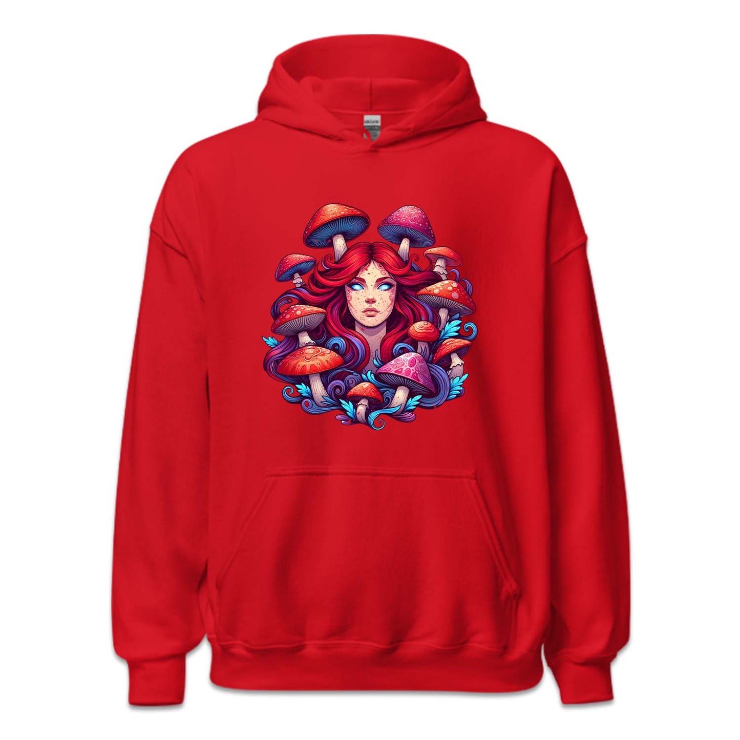 Psychedelic Mystical Woman Mushrooms Shroom Lover | PRODUCT CODE: PSYDLCMYWS