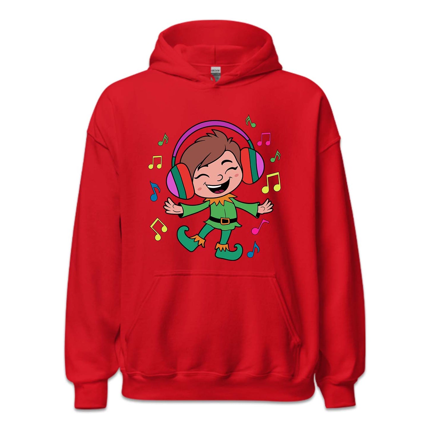 Christmas Xmas Cute Dancing Elf with Headphones | PRODUCT CODE: CHREDNGELF