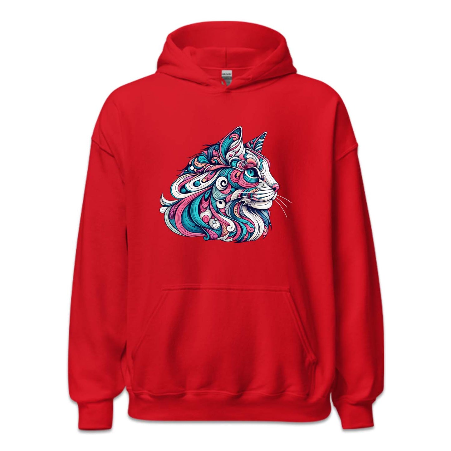Psychedelic Colorful Maine Coon Cat | PRODUCT CODE: MNCOPSYDLT