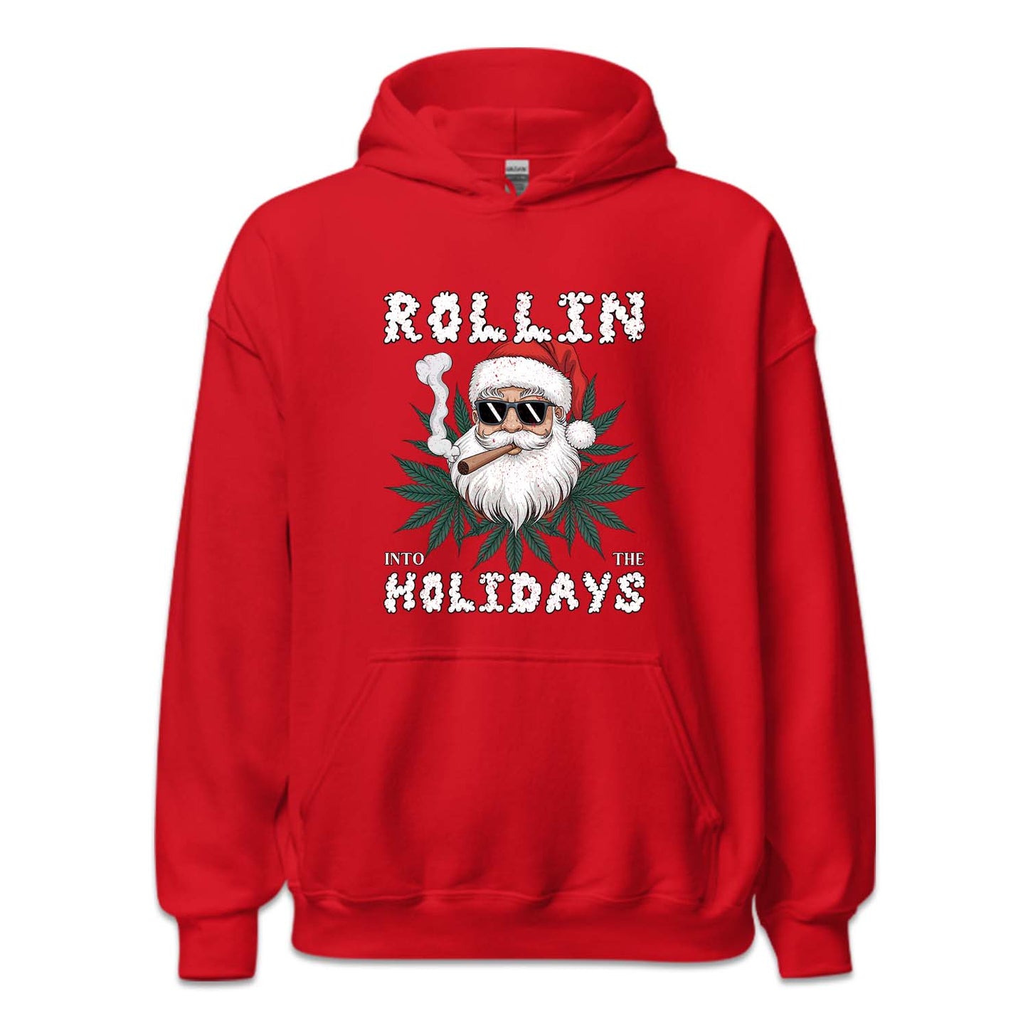 Christmas Santa Claus Smoking Weed Cannabis Xmas | PRODUCT CODE: RLNTHDYCHM
