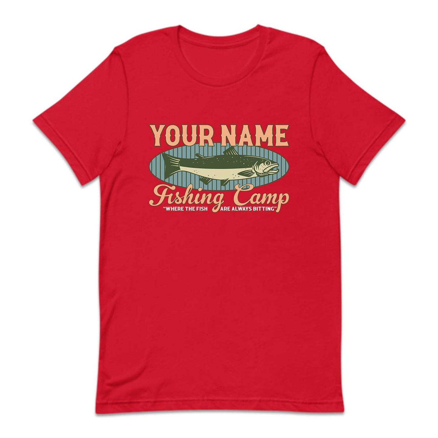 Personalized Fishing Camp Bait And Tackle | PRODUCT CODE: WRETFALWB