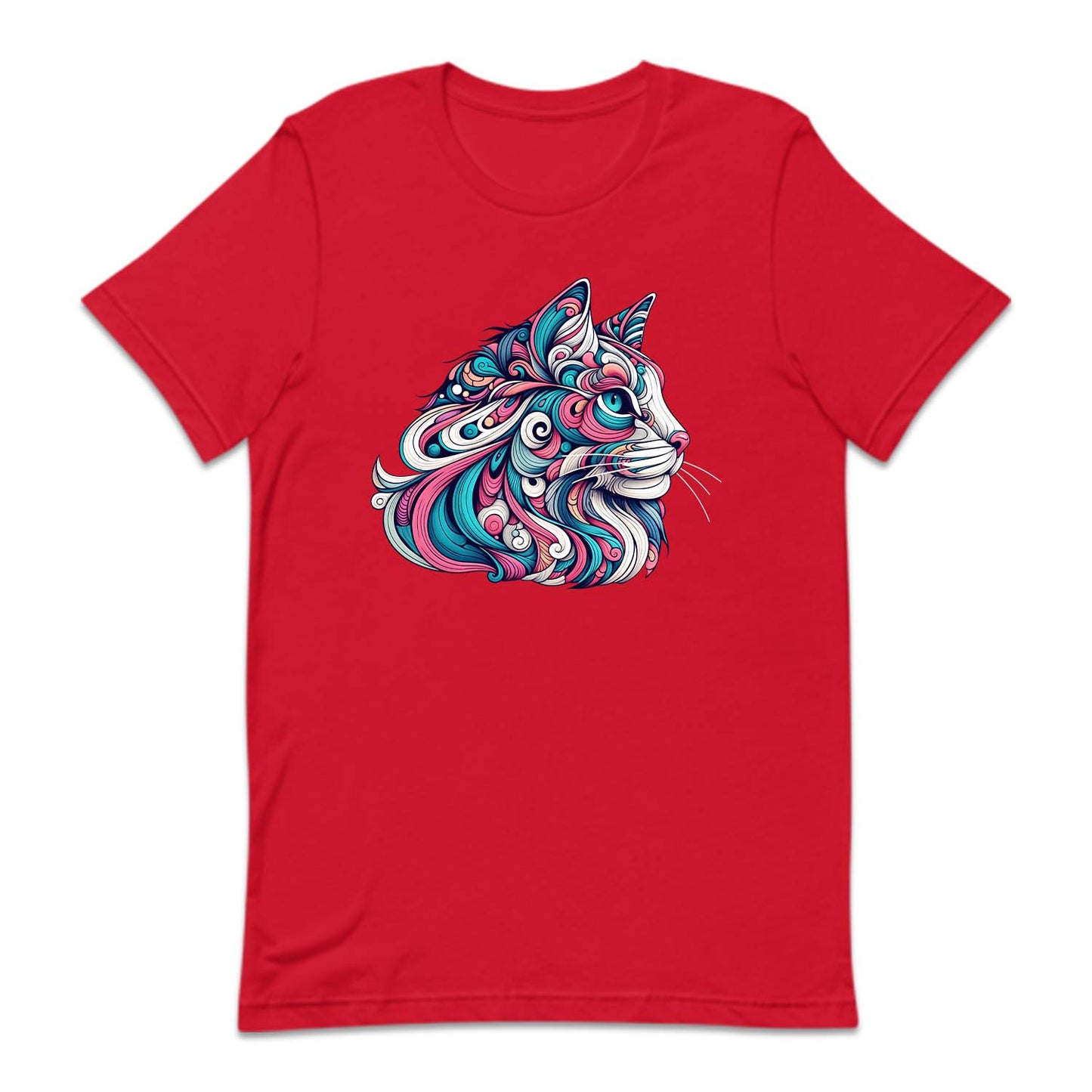 Psychedelic Colorful Maine Coon Cat | PRODUCT CODE: MNCOPSYDLT