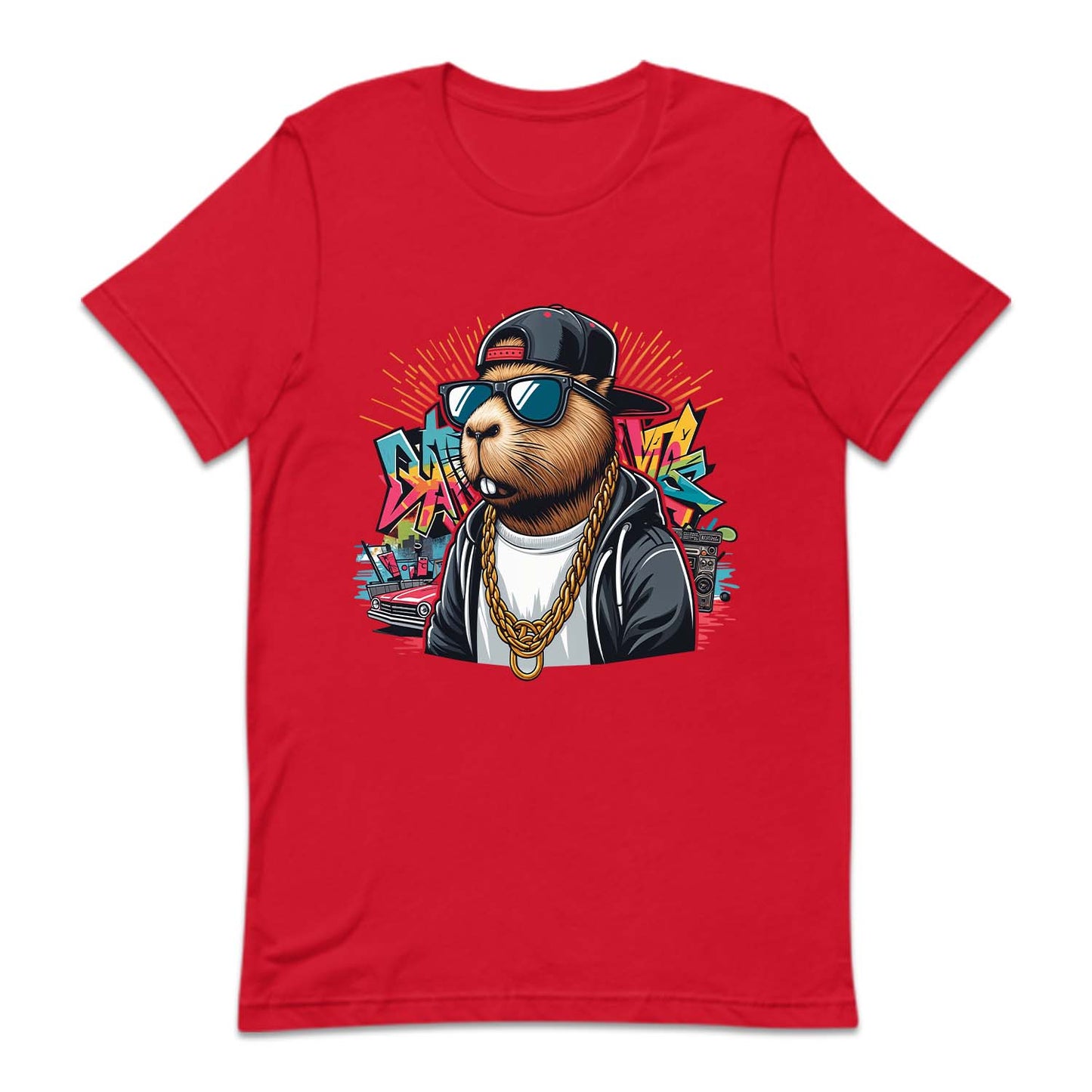 Urban Streetwear Gangster Capybara | PRODUCT CODE: GNSBRATPC
